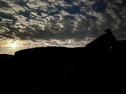 Danielle's photo of a dispersed camping area at Dispersed Mexican Hat Camping in Utah