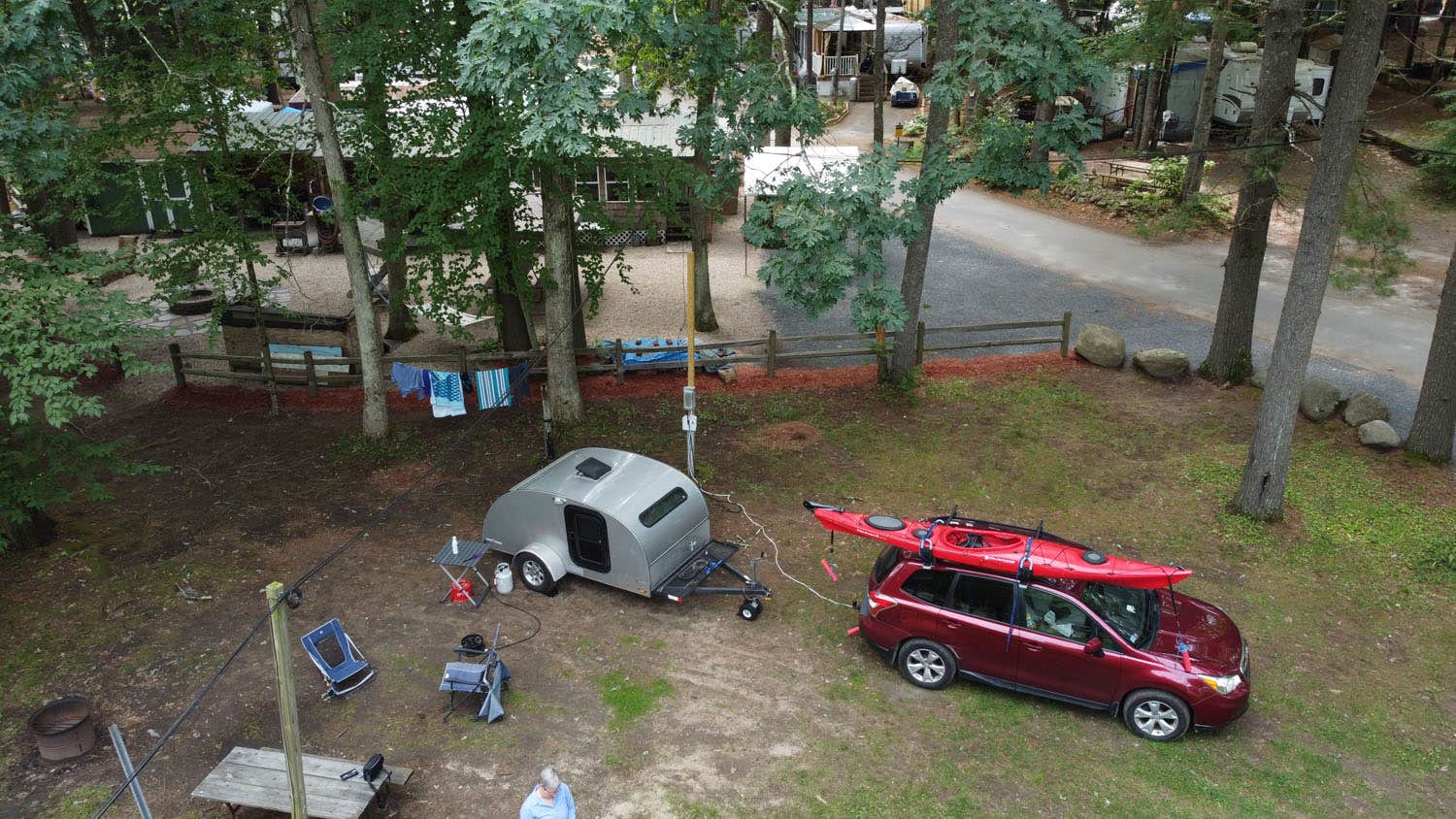 Camper-submitted photo at Forest Lake Campgrounds near Winchester, NH