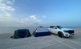 Kassy B.'s photo of a dispersed camping area at Magnolia Beach near Rockport, TX