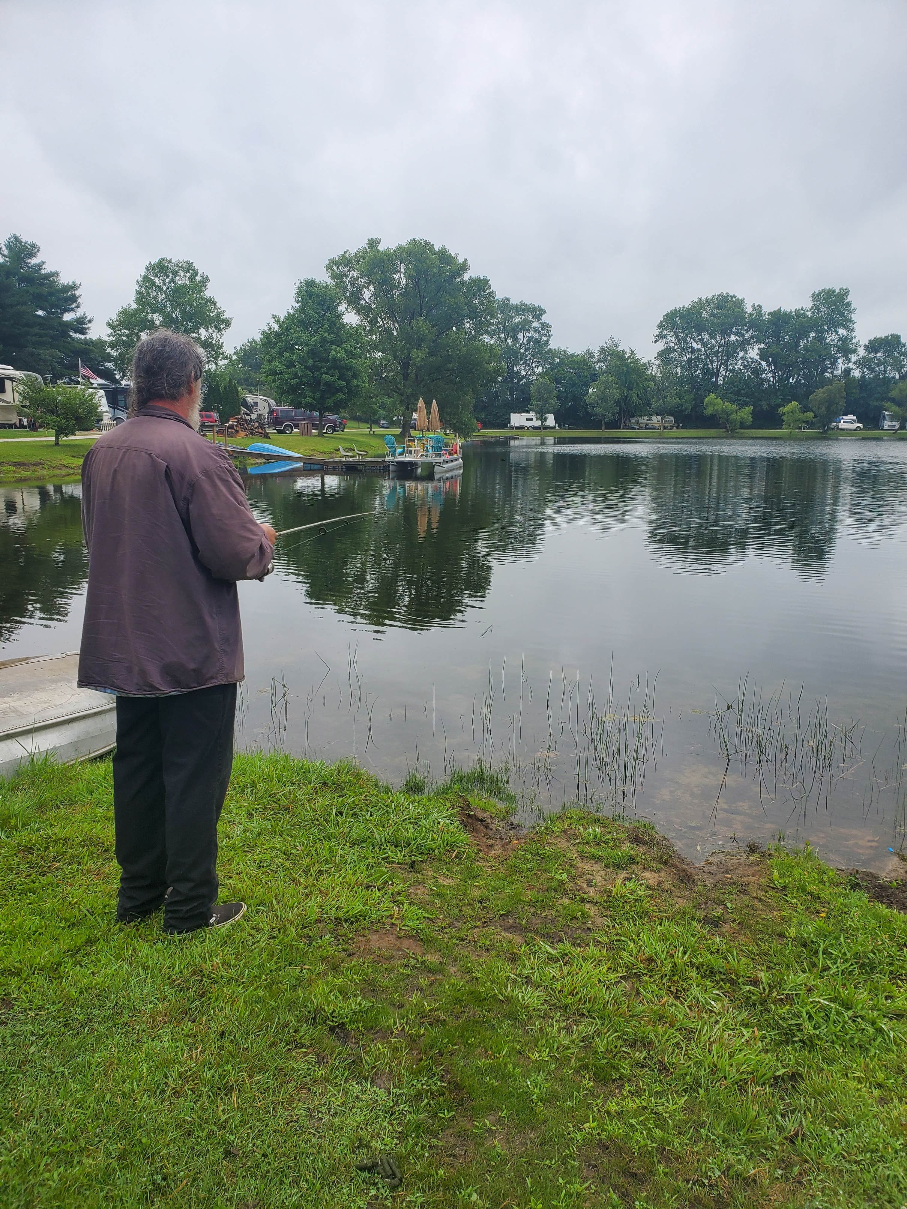 Camper-submitted photo at Last Resort Campground near La Porte, IN