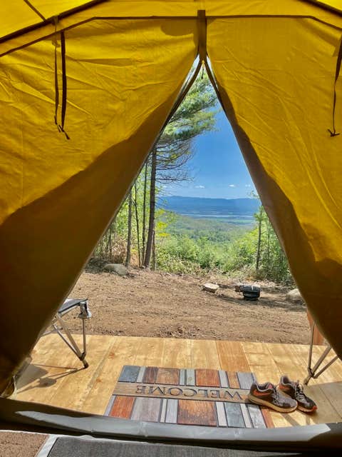 Camping near Rogers Rock Campground: The Lookout at Chill Hill #2, Ticonderoga, New York