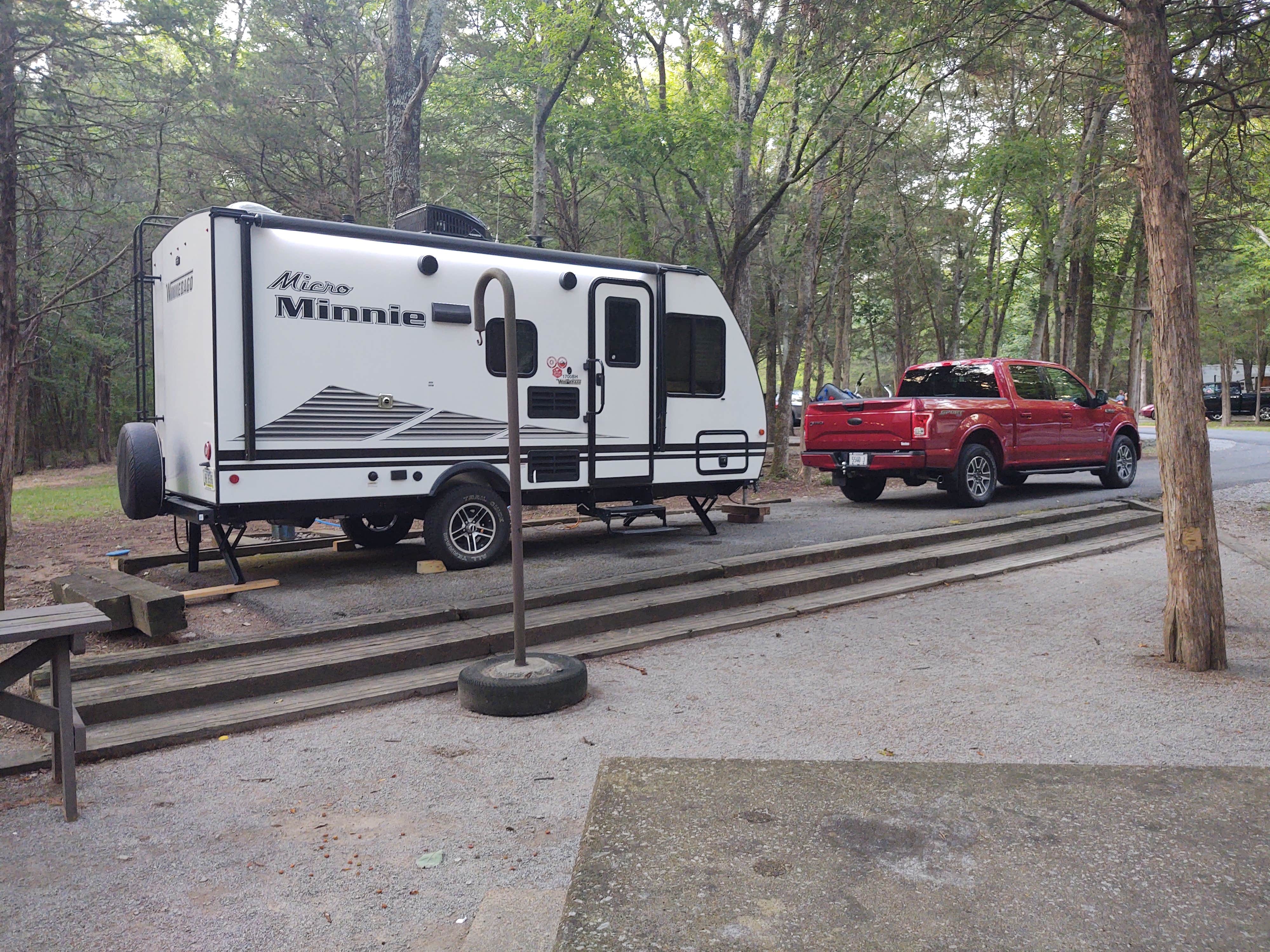 Greg G.'s photo of rv camping at Seven Points near J Percy Priest Lake