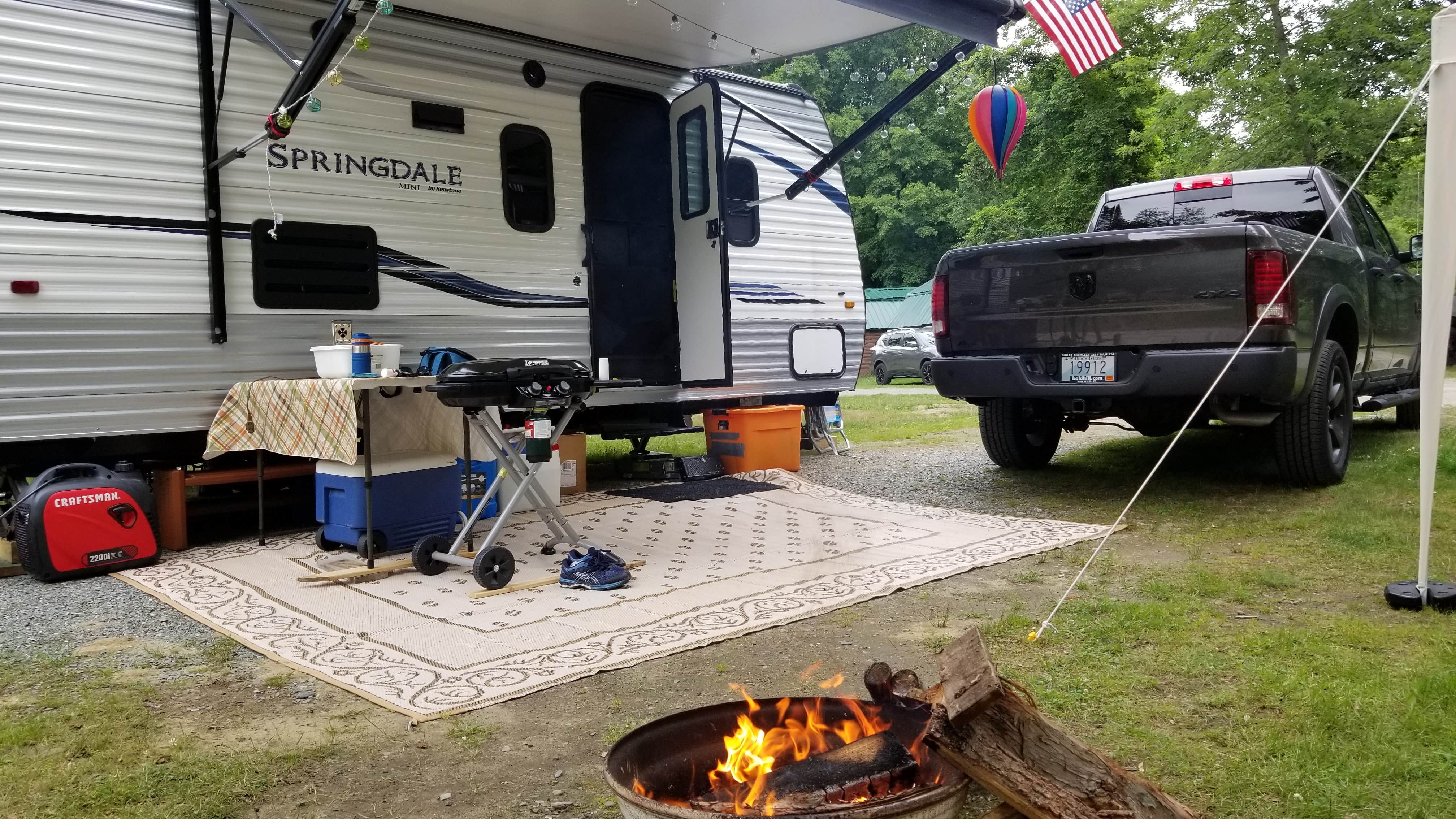 Rachel D.'s photo of rv camping at Littleton / Franconia Notch KOA Holiday near Woodsville, NH