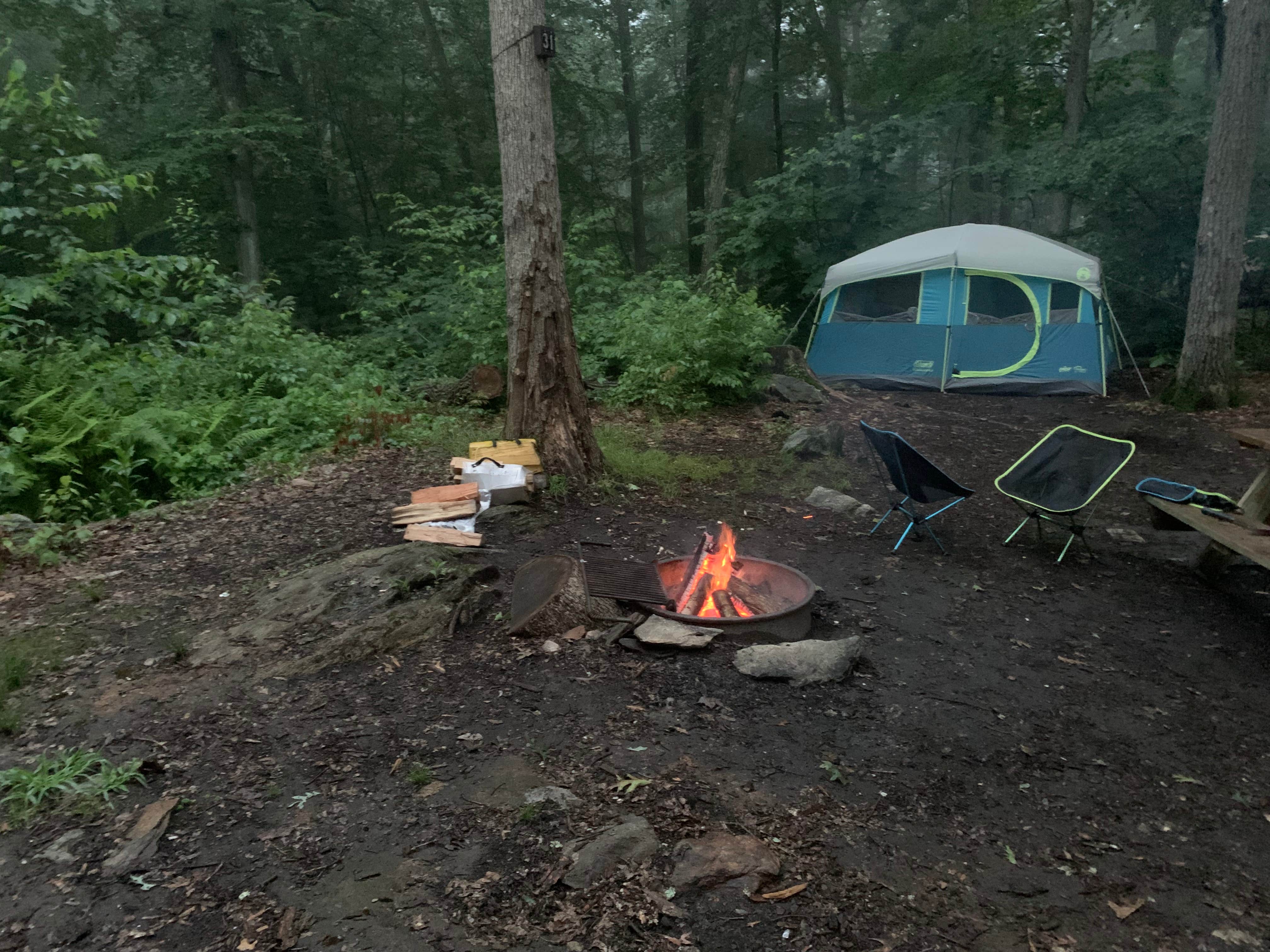 Samantha S.'s photo at Clarence Fahnestock State Park Campground near Golden's Bridge, NY
