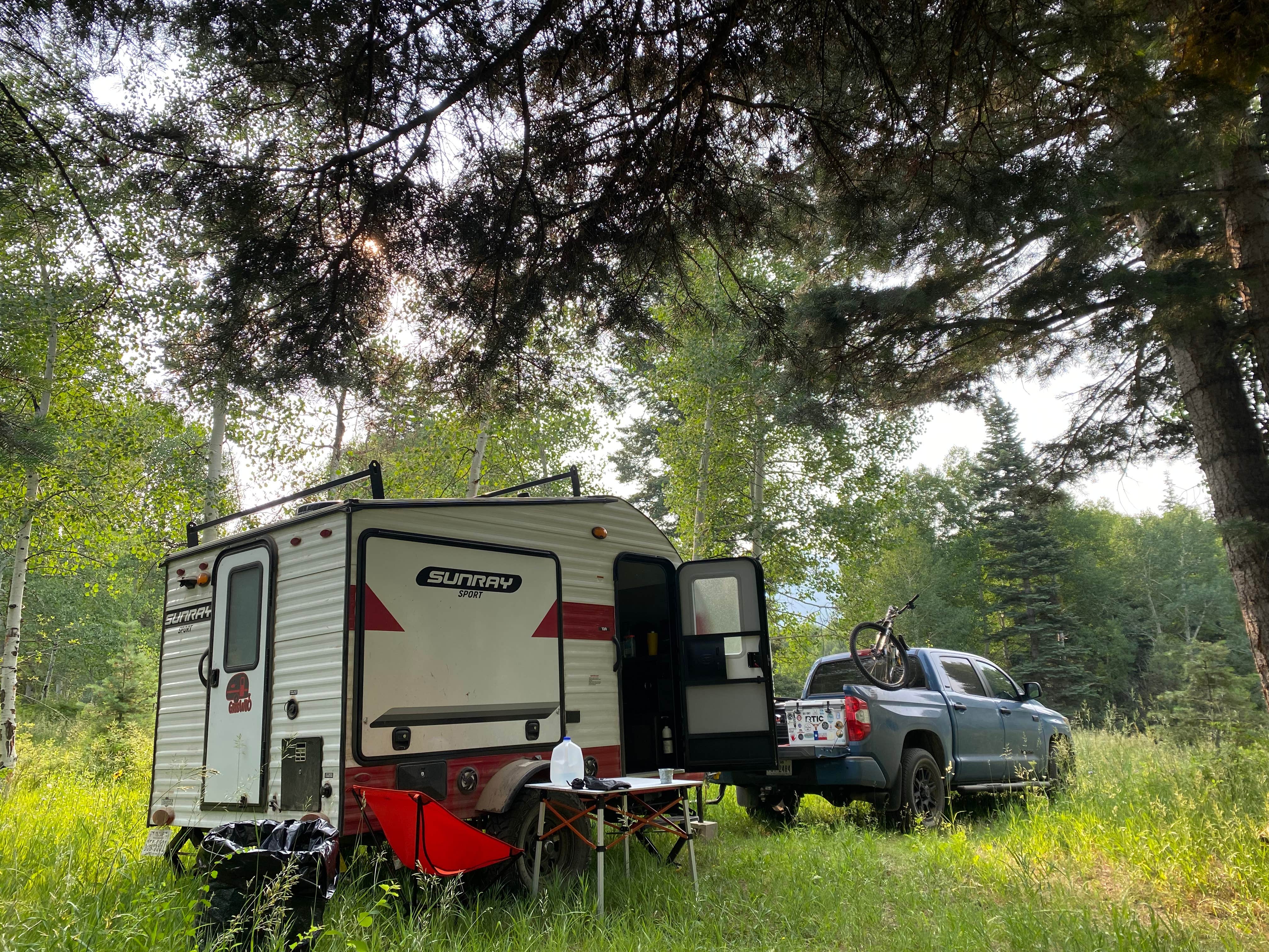 Camper-submitted photo at FS Road 662 campsite near Pagosa Springs, CO