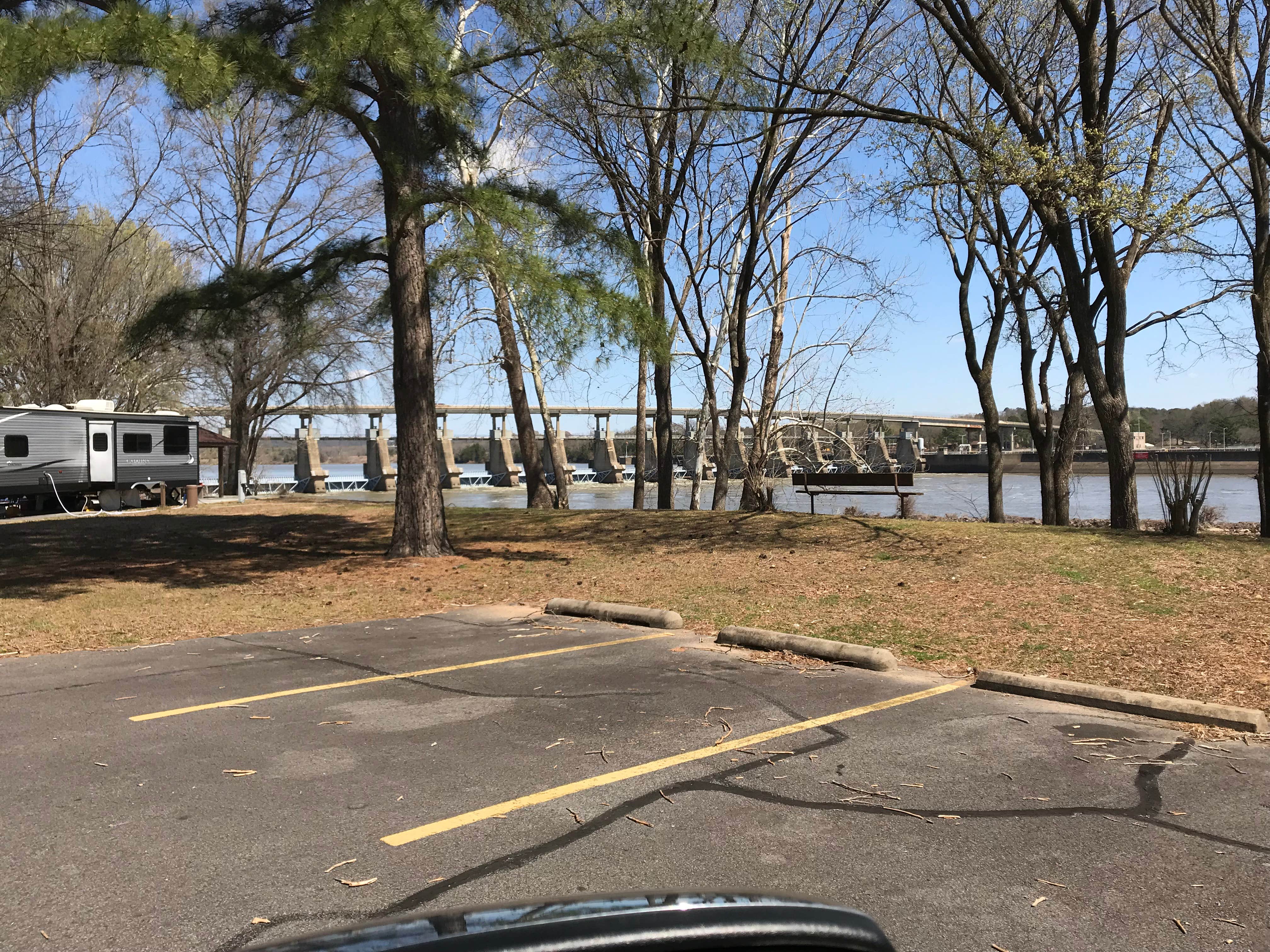 Kathy E.'s photo of rv camping at Toad Suck near Ozark-St. Francis National Forests