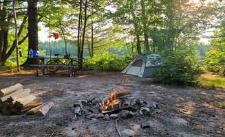 Corey O.'s photo at Hovey Lake Campsites near Trenary, MI