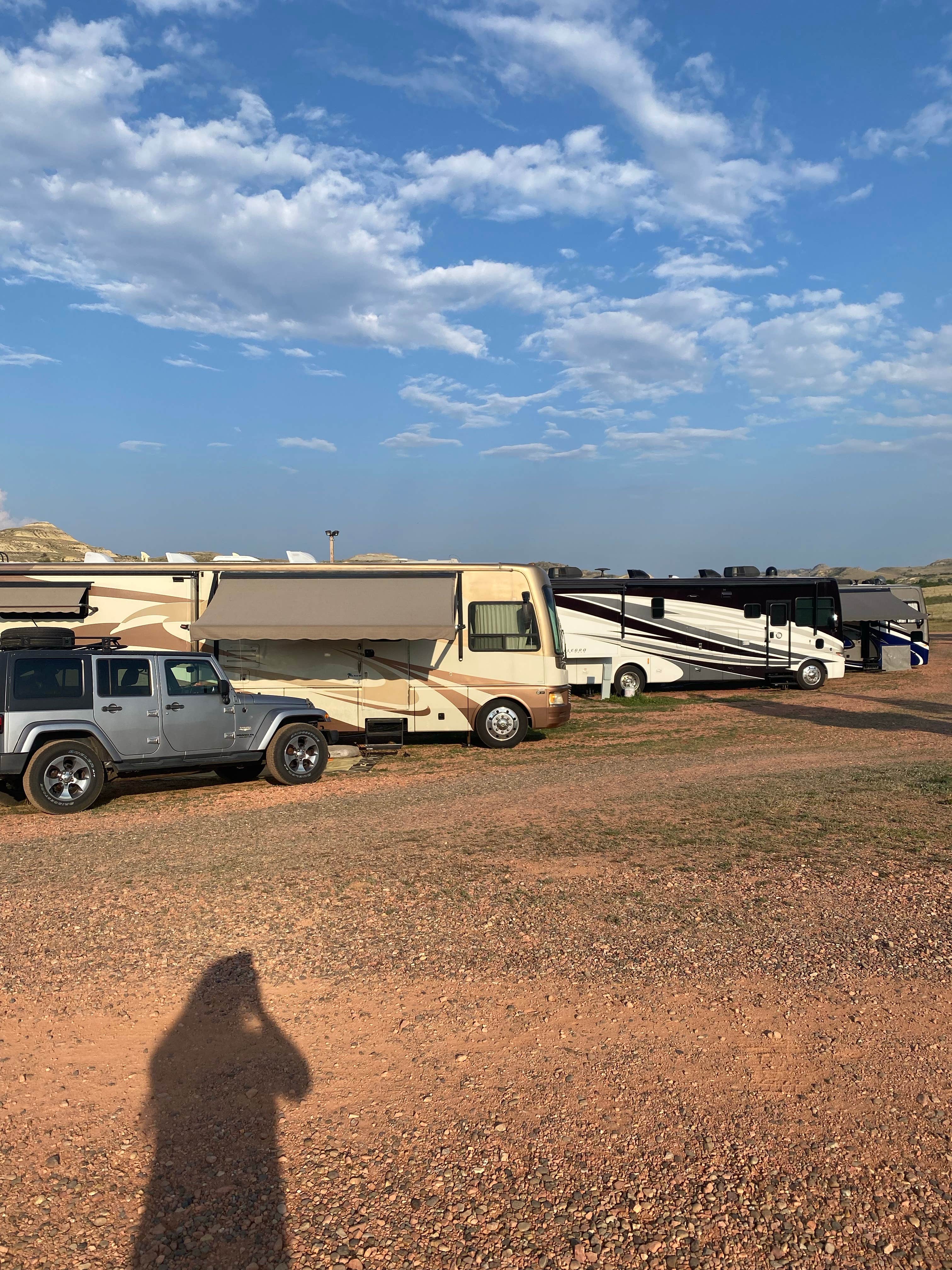 lisa C.'s photo of rv camping at Boots Campground near Amidon, ND