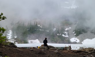 Camping near Middle Fork Snoqualmie River: Melakwa Lake, Snoqualmie Pass, Washington
