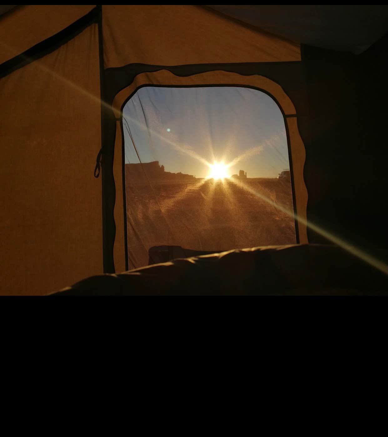 Camper-submitted photo at Rent A Tent Monument Valley near Oljato-Monument Valley, UT