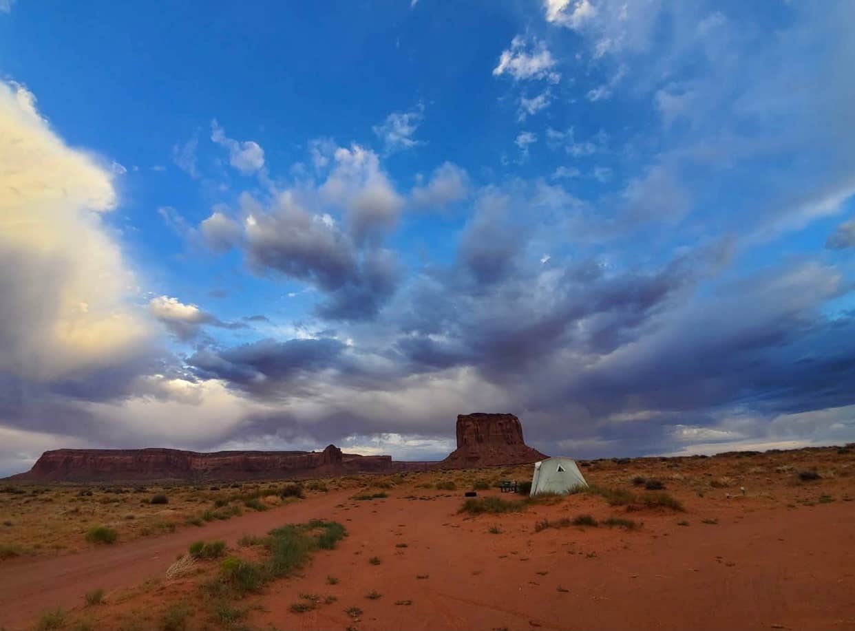 Camper-submitted photo at Rent A Tent Monument Valley near Monument Valley, AZ