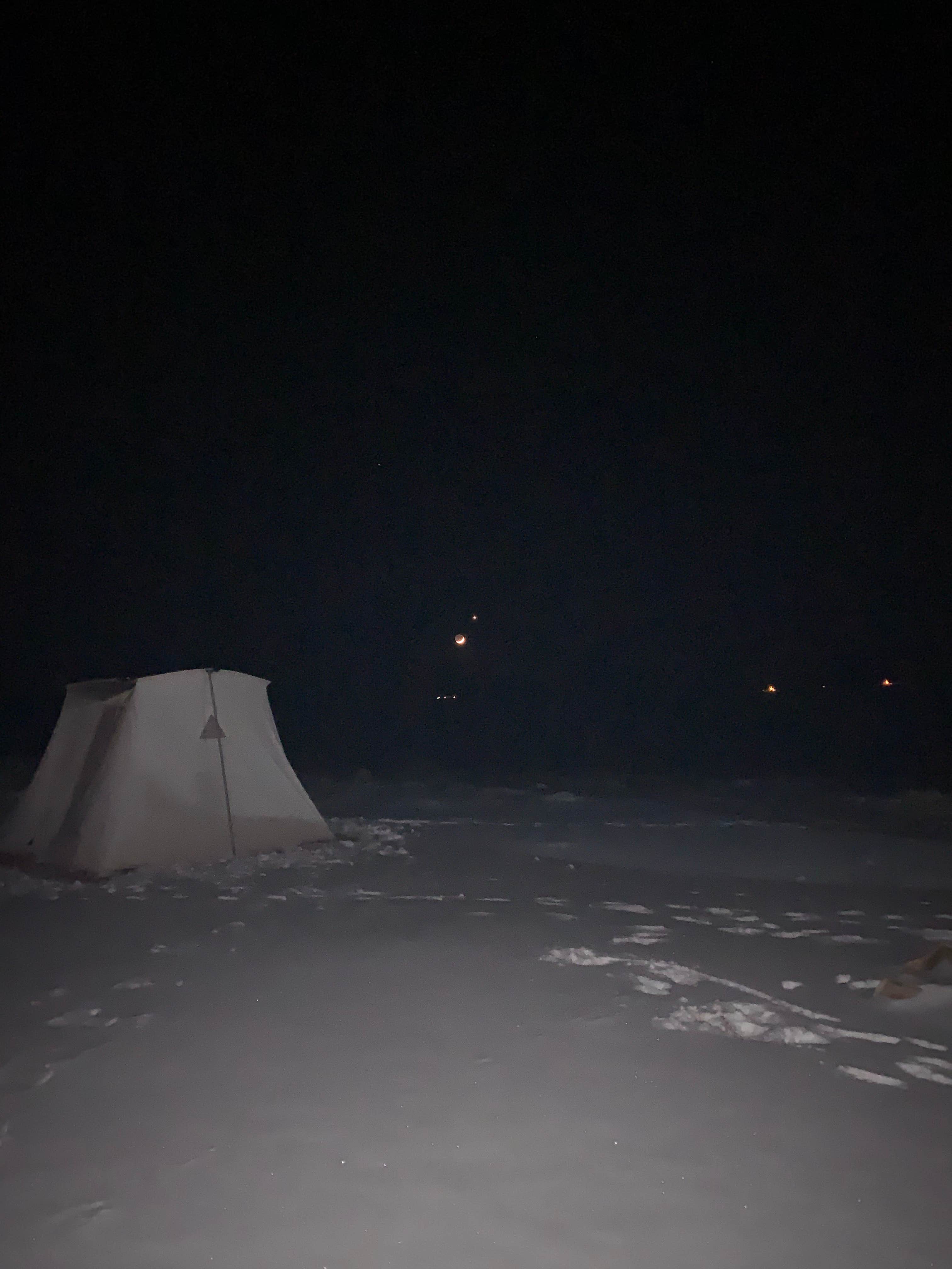 Jenna Y.'s photo of tent camping at Rent A Tent Monument Valley near Monument Valley, AZ
