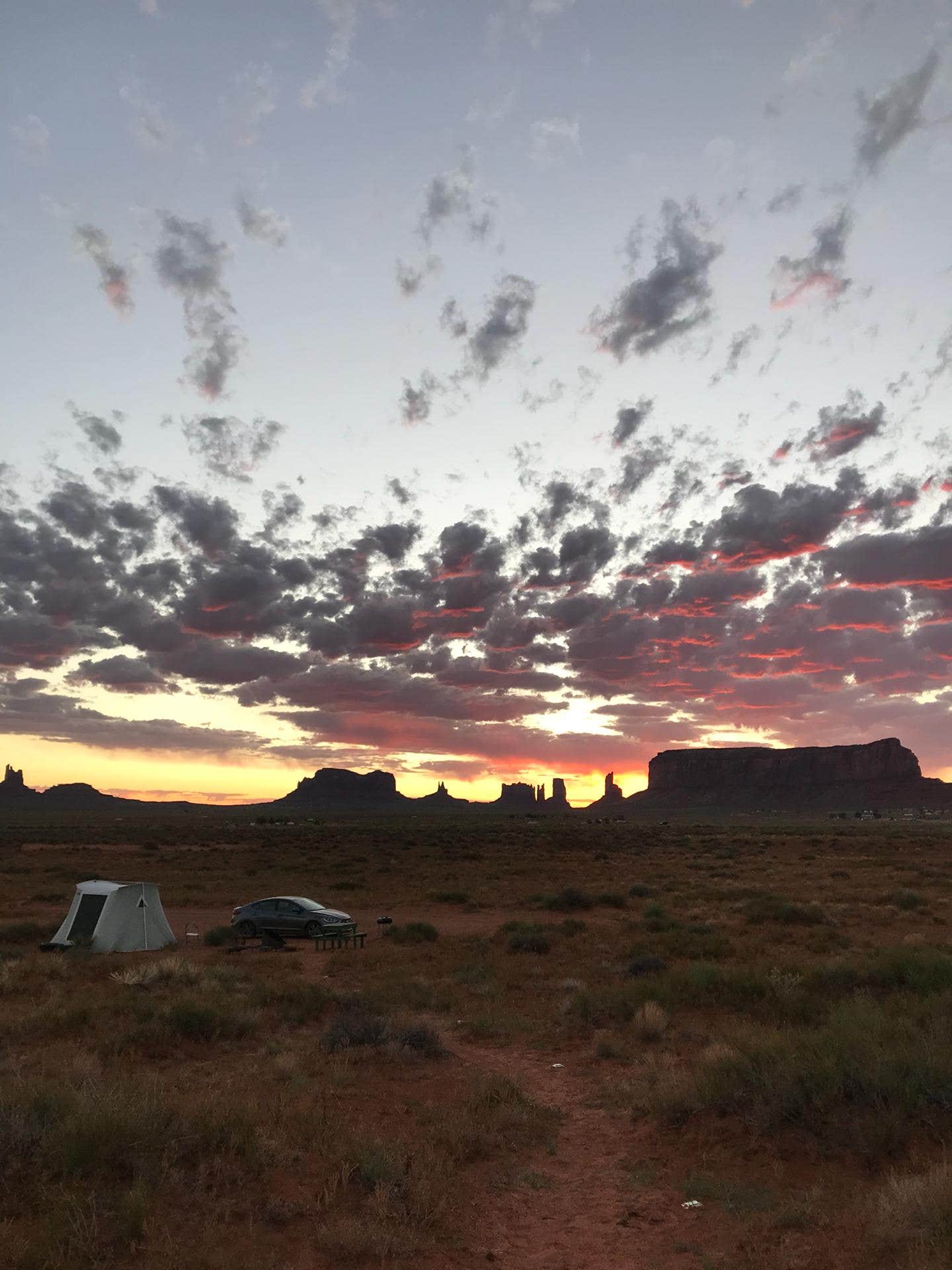 Jenna Y.'s photo at Rent A Tent Monument Valley near Oljato-Monument Valley, UT