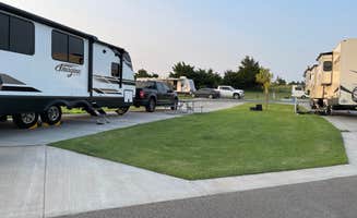 Sommer J.'s photo of rv camping at Wanderlust Crossings RV Park near Weatherford, OK