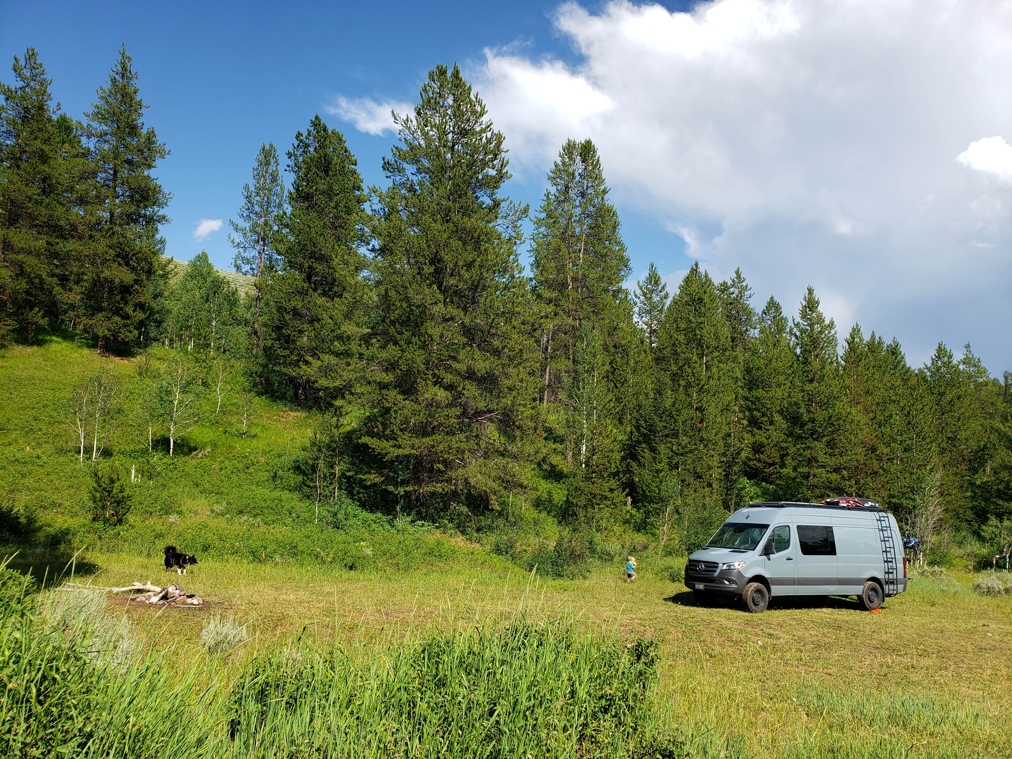 Camping near Jackson Hole/Snake River Park KOA: Fall Creek Road - Dispersed, Jackson, Wyoming