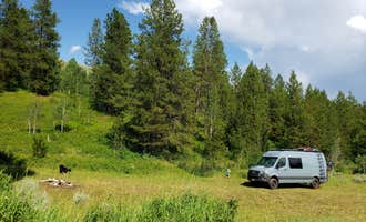 Camping near Palisades Reservoir: Fall Creek Road - Dispersed , Jackson, Wyoming
