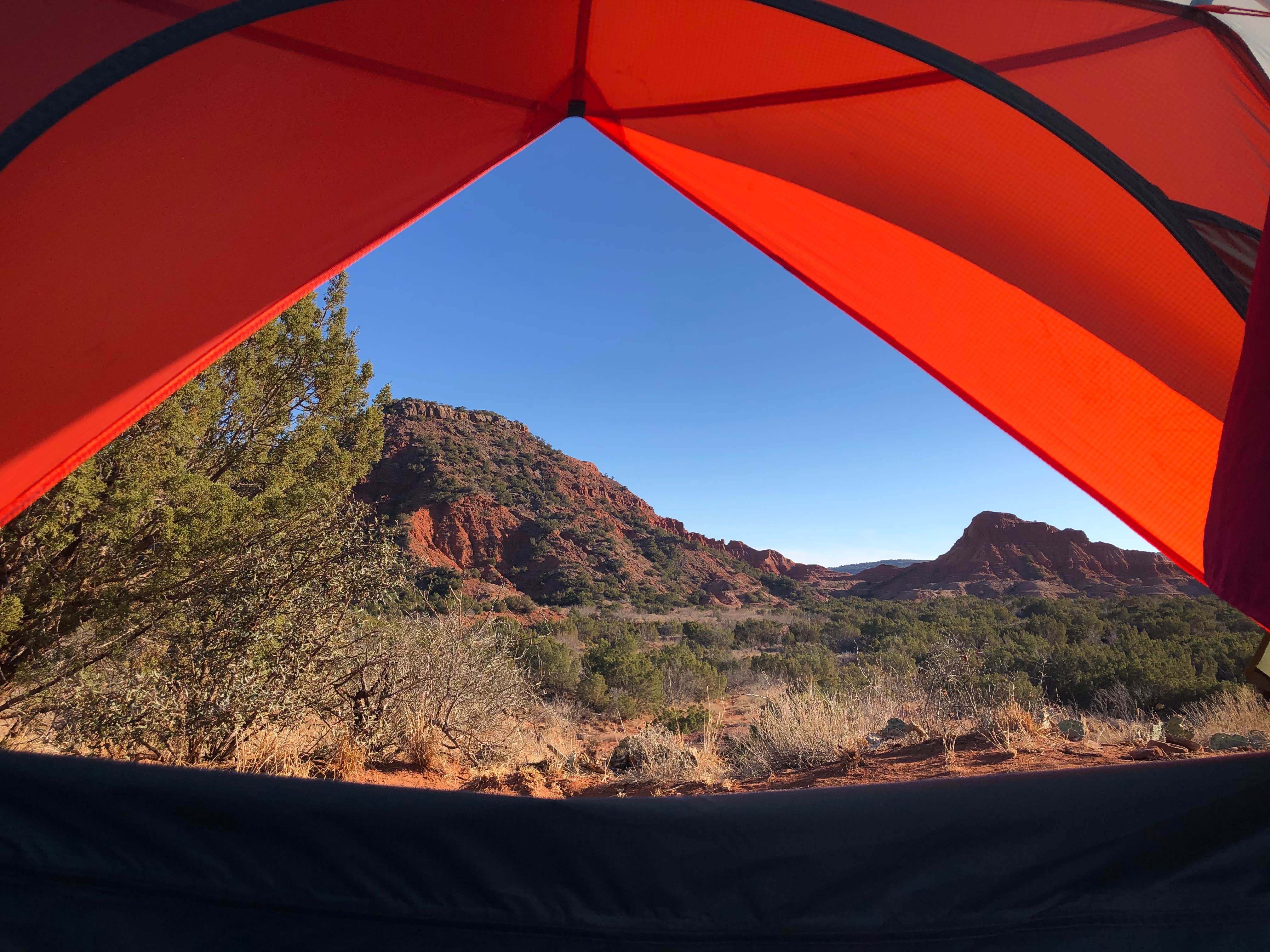 Alexandra's photo at North Prong Primitive Campsite Camping Area — Caprock Canyons State Park near Plainview, TX