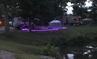 Kathy E.'s photo of rv camping at Beech Point Campground near Colt, AR
