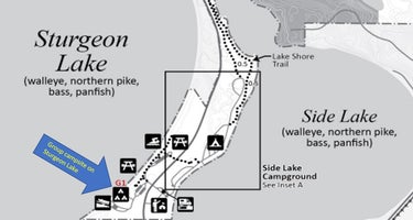 Sturgeon Lake Group Campsite - McCarthy Beach State Park
