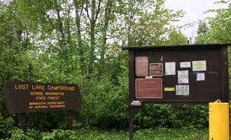 Camping near Chippewa/North Star: George Washington State Forest Lost Lake campground, Bigfork, Minnesota