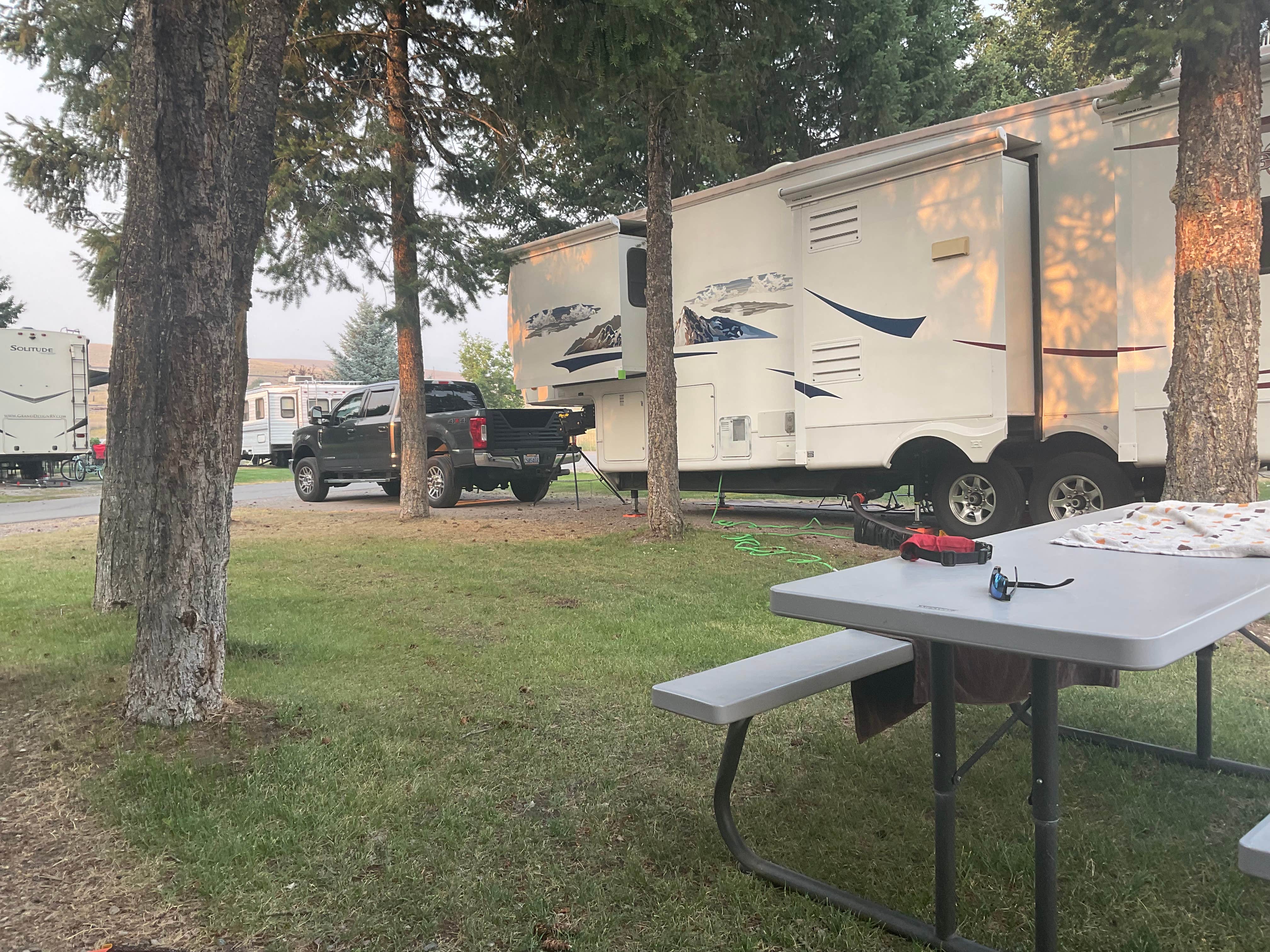Jason's photo of rv camping at Jim & Mary's RV Park near Bonner, MT