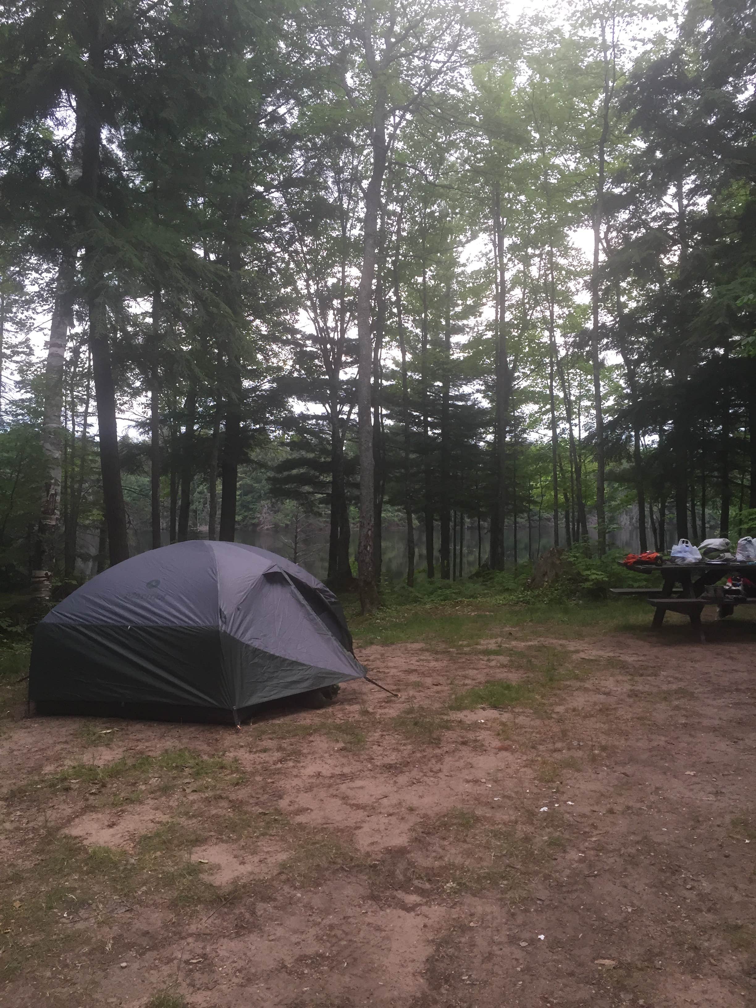 Camper-submitted photo at North Gemini Lake State Forest Campground near Munising, MI