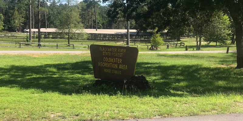 Camper submitted image from Coldwater Equestrian Campground — Blackwater River State Forest