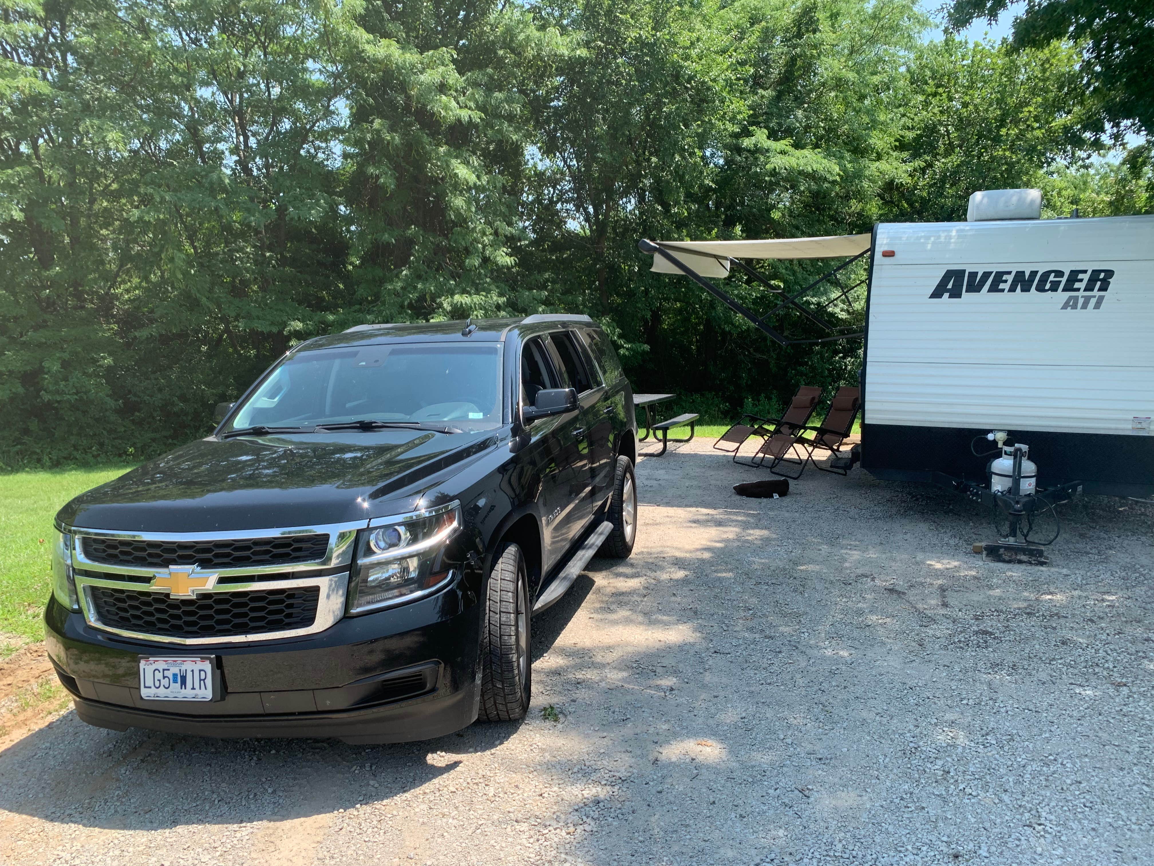 scott G.'s photo of rv camping at Blue Springs Lake Campground near Raymore, MO