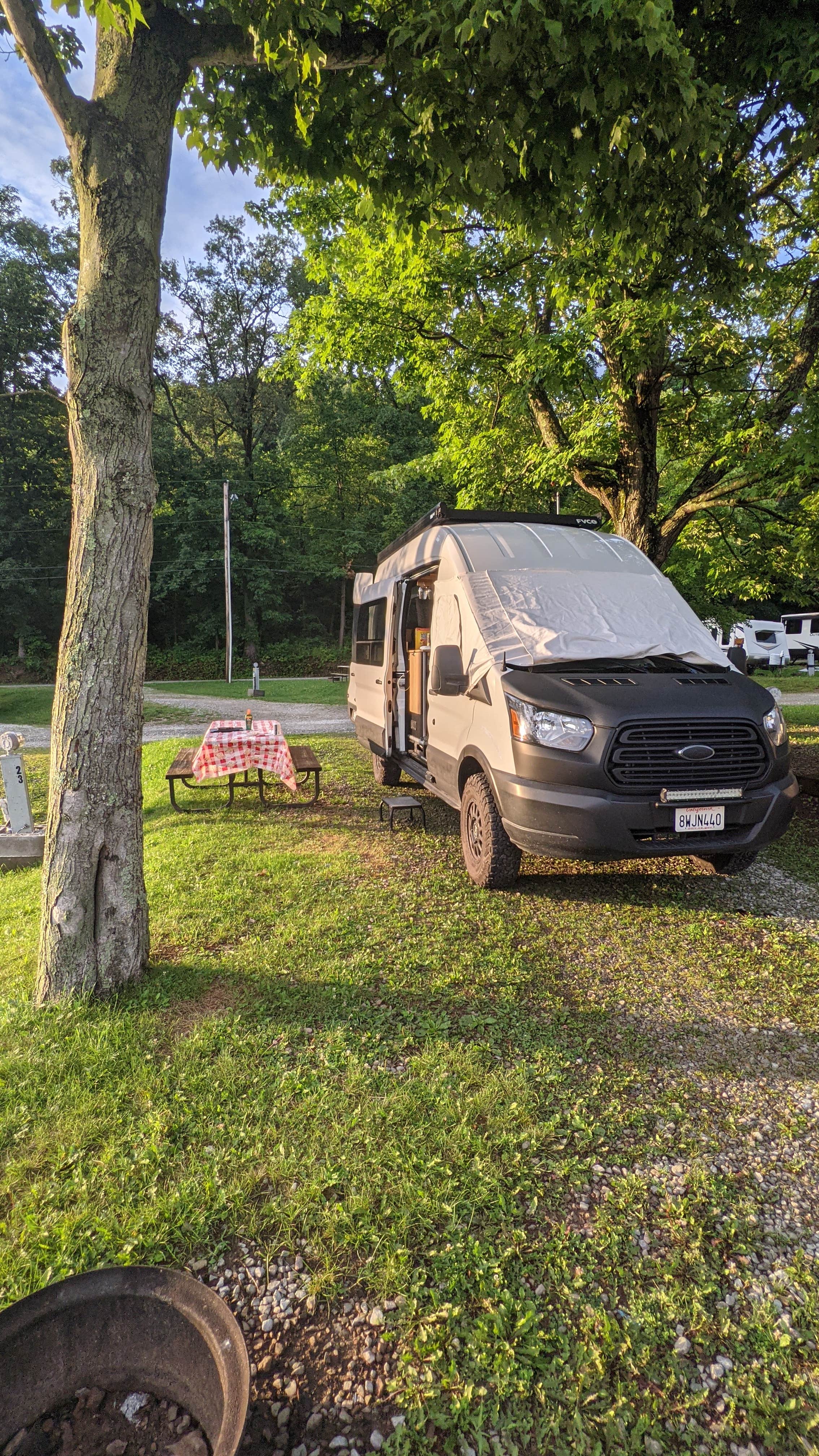 Brent C.'s photo of rv camping at Madison-Pittsburgh S.E. KOA near Nottingham, PA