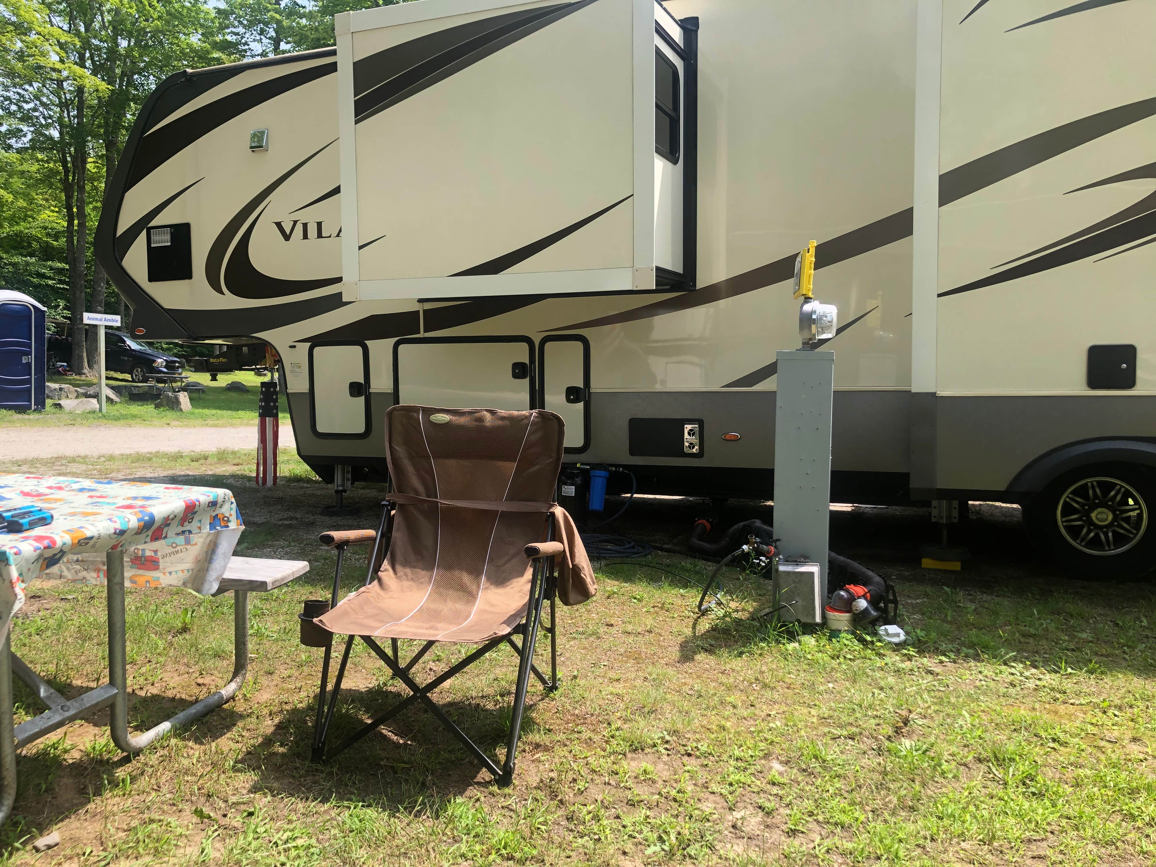 Mike's photo of rv camping at Patten Pond Camping Resort near Islesboro, ME