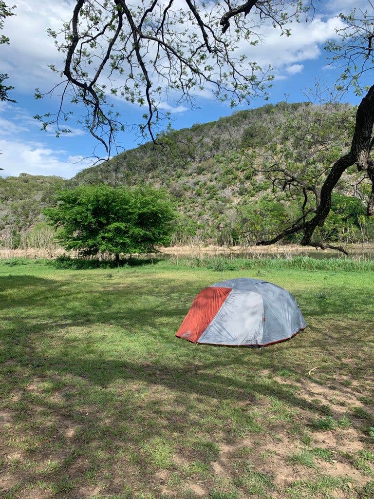 Alexandra's photo of tent camping at North Area — Colorado Bend State Park Campground near Castell, TX