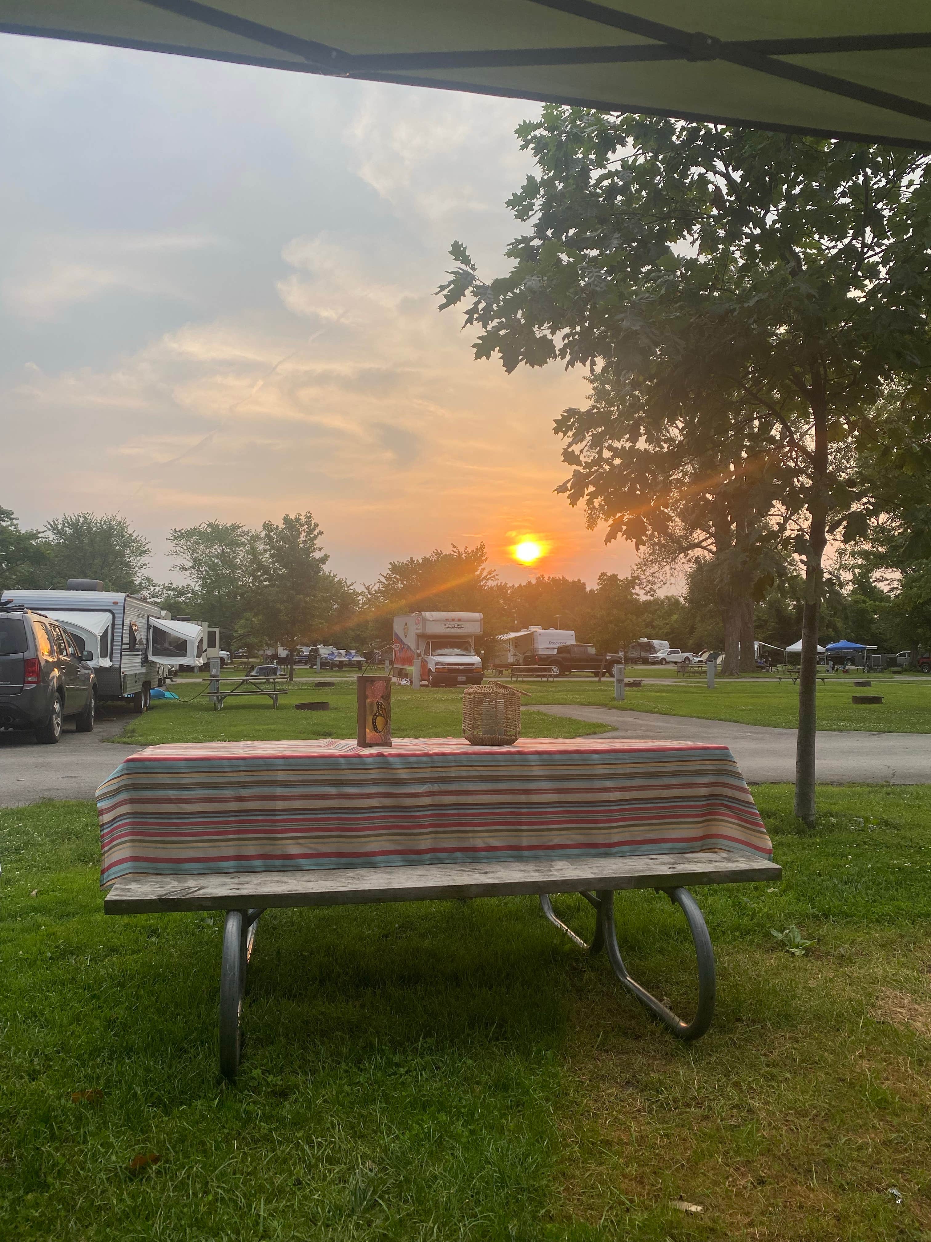 Jacqueline F.'s photo of rv camping at East Harbor State Park Campground near Westlake, OH