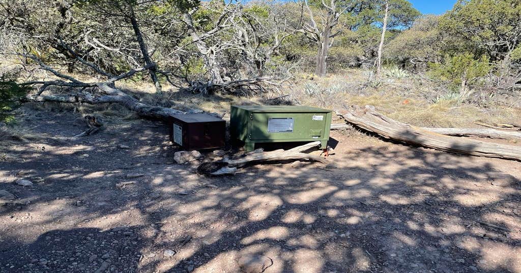 South Rim 4 Loop Backpacking Site — Big Bend National Park