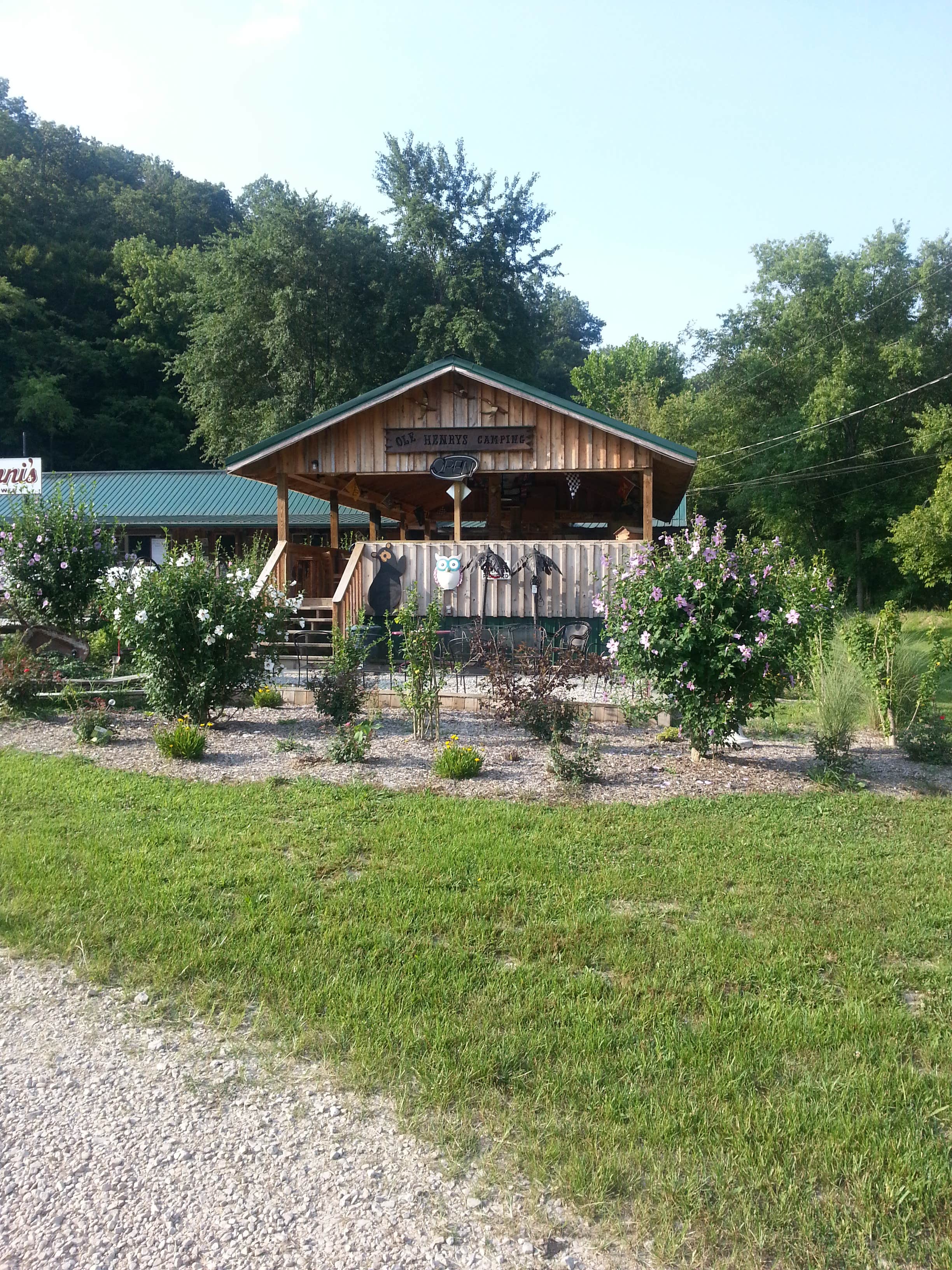 Camper-submitted photo at Ole Henry's Camping retreat near Lavalette, WV