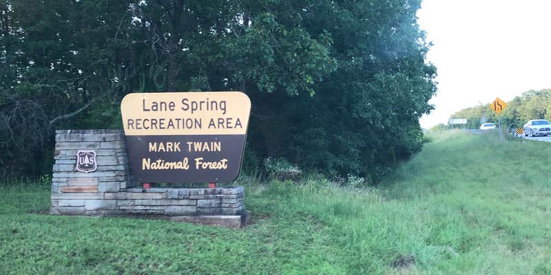 Camper submitted image from Lane Spring Recreation Area