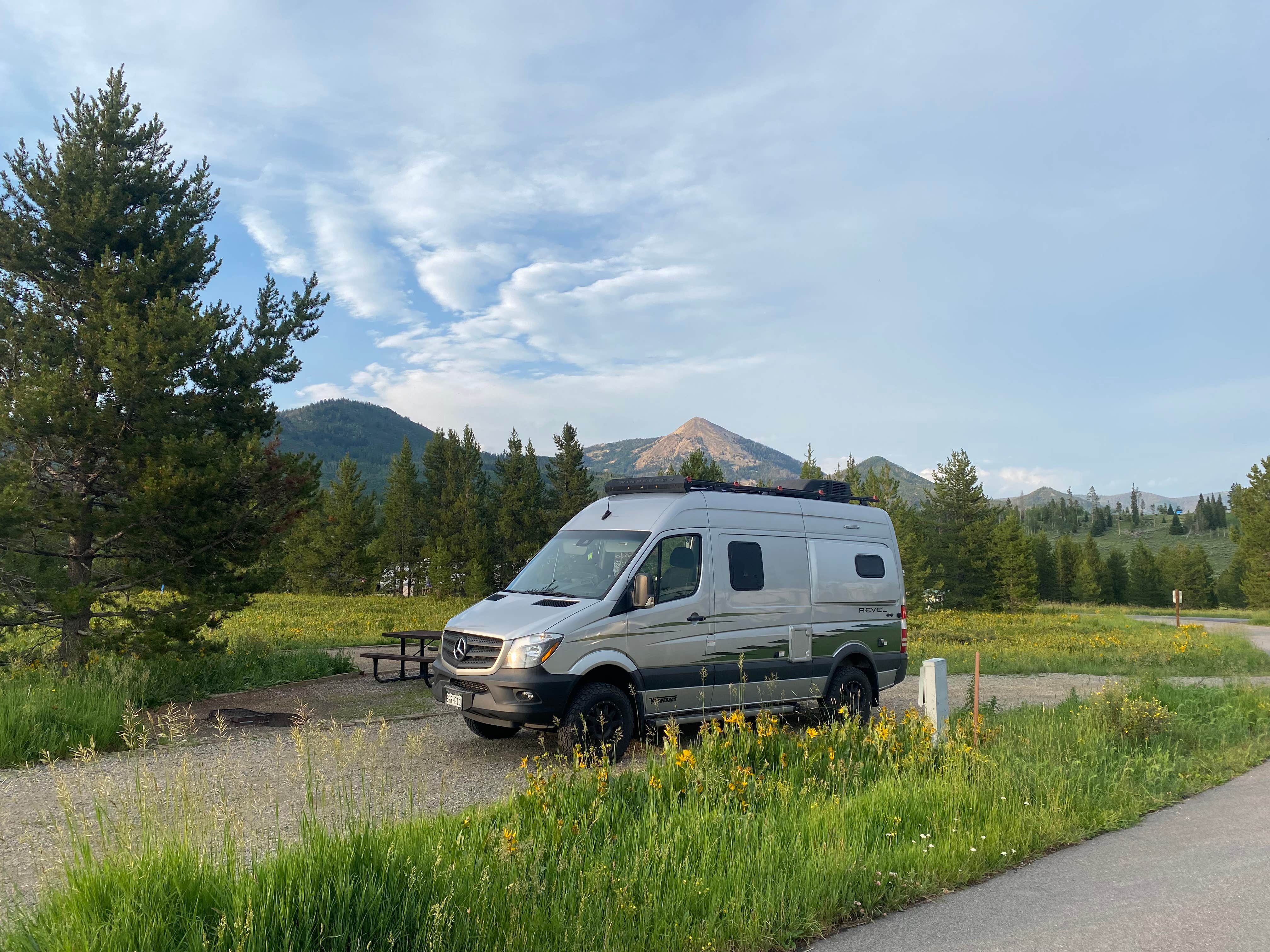 Christopher R.'s photo of rv camping at Dutch Hill Campground — Steamboat Lake State Park near Steamboat Springs, CO