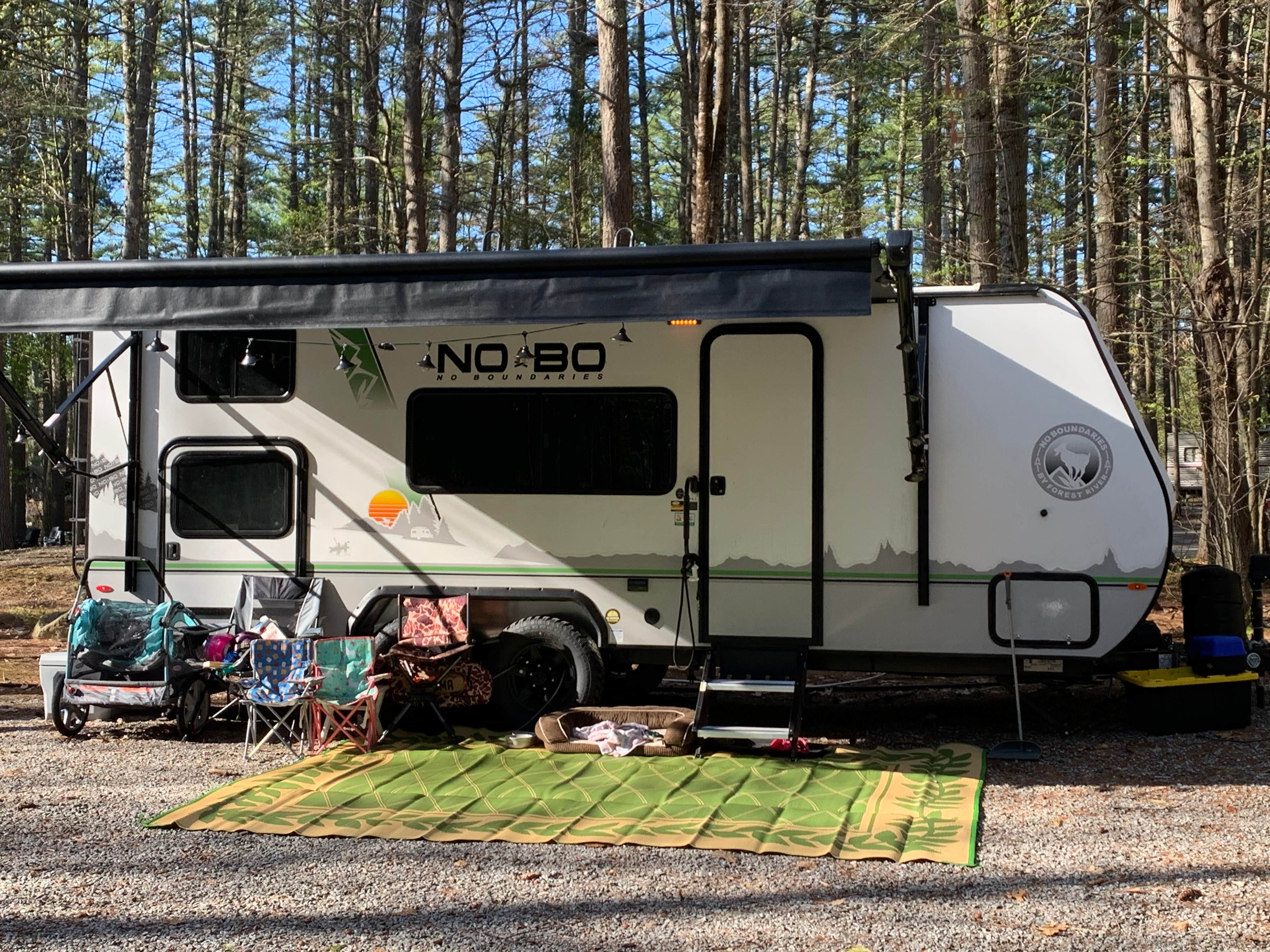Patrick K.'s photo of rv camping at Sandy Beach Campground near Lee, NH