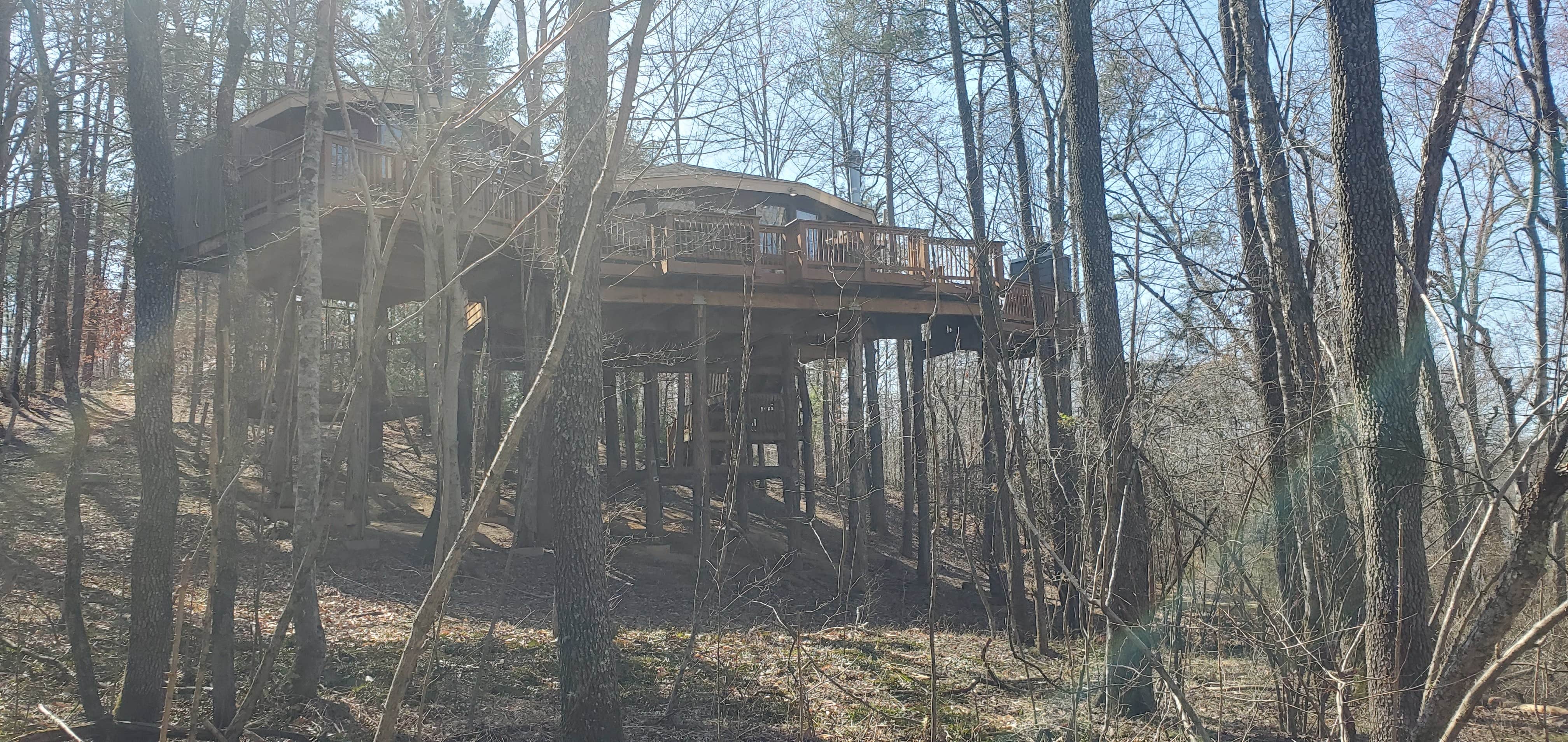 Nicole P.'s photo of glamping accommodations at Shenandoah Crossing, a Bluegreen Vacations Resort near Brooke, VA