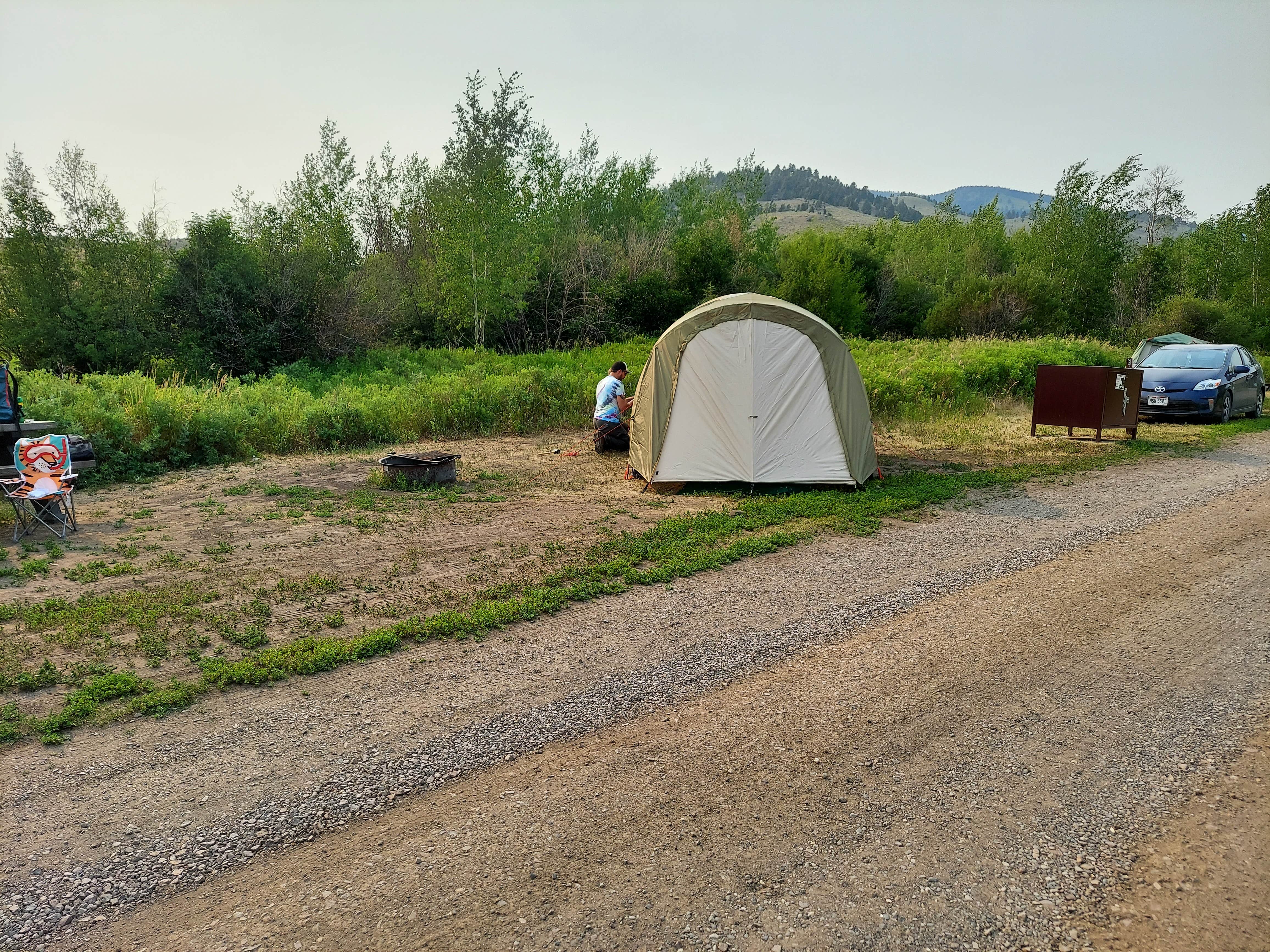 Alexis C.'s photo at Eagle Creek Campground near Gardiner, MT