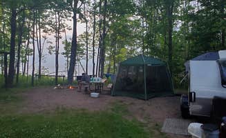 Laura E.'s photo at Black River Harbor Campground near Ironwood, MI