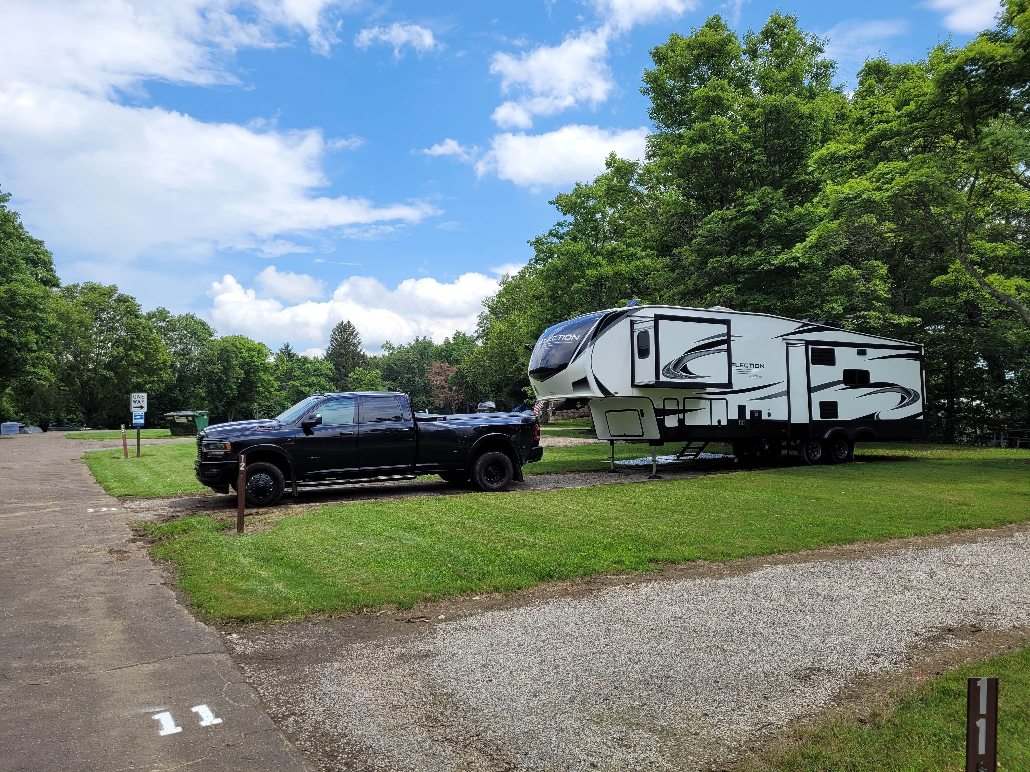 Keith's photo of rv camping at Crooked Creek Lake near Crooked Creek Lake