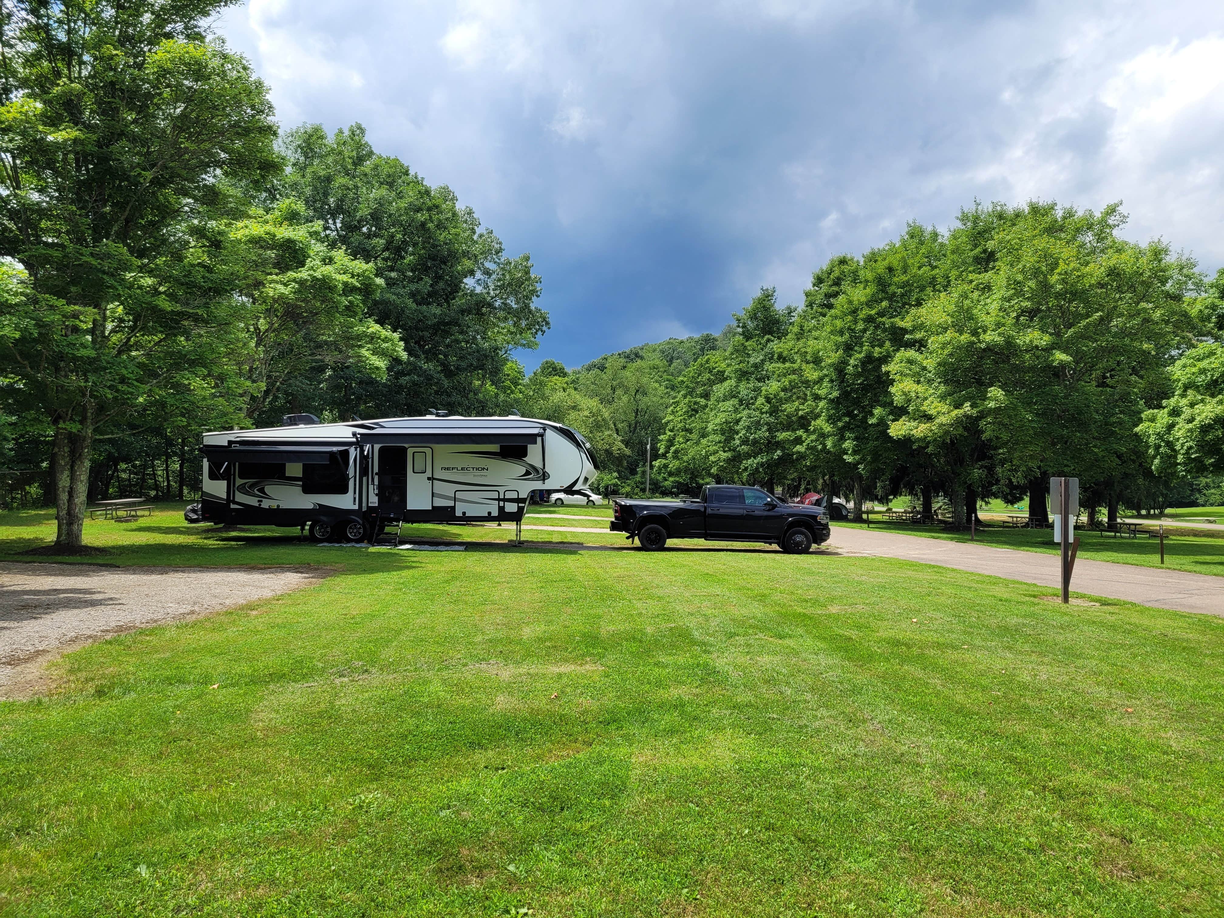 Keith's photo of rv camping at Crooked Creek Lake near Kittanning, PA