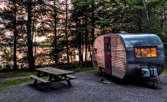 Shari  G.'s photo of rv camping at Cranberry Lake Campground near Lake Clear, NY
