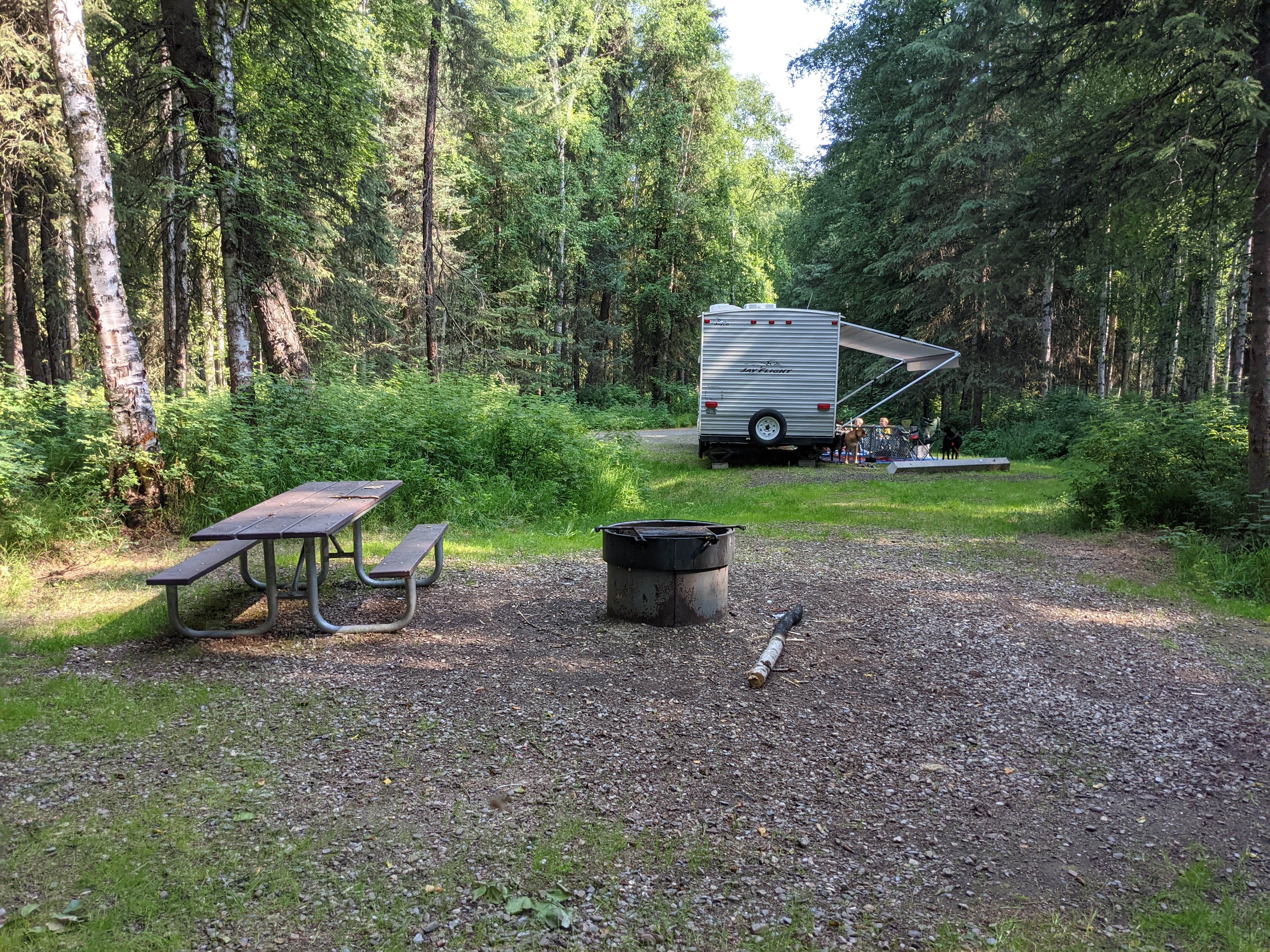 Connor D.'s photo of rv camping at Rosehip Campground near Eielson AFB, AK