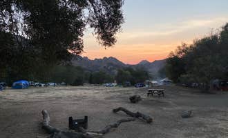 Camping near Malibu Mountaintop Ocean View: Malibu Creek State Park Campground, El Nido, California