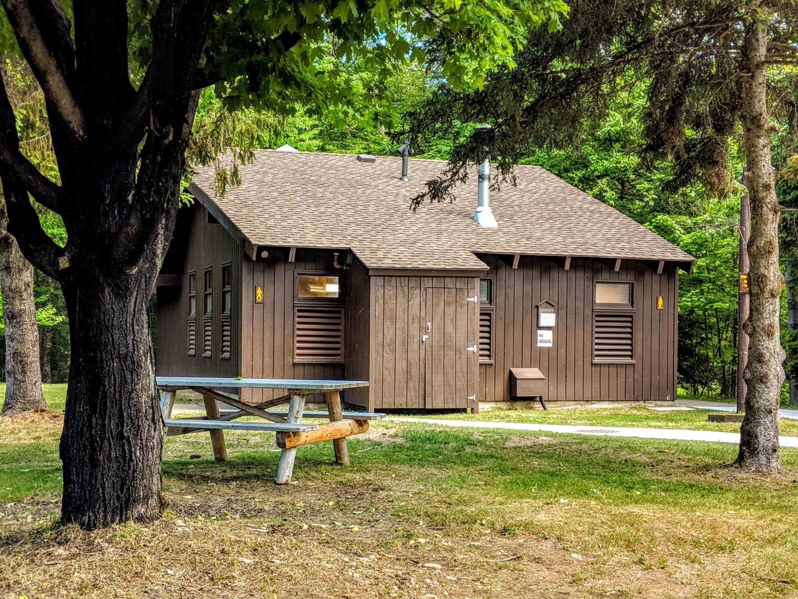 Shari  G.'s photo of a cabin at Cranberry Lake Campground near Inlet, NY