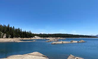 Camping near Bloomfield Campground: Lower Blue Lake Campground, Markleeville, California
