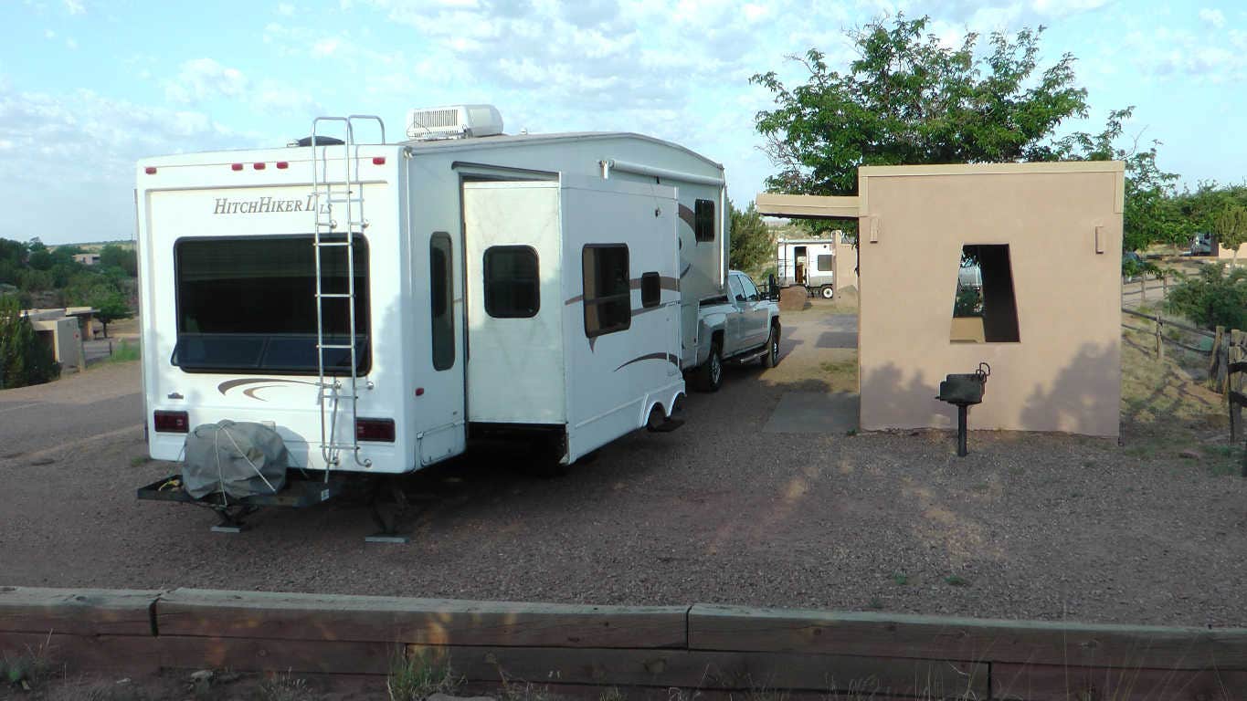 David W.'s photo of rv camping at Cove Campground — Conchas Lake State Park near Tucumcari, NM