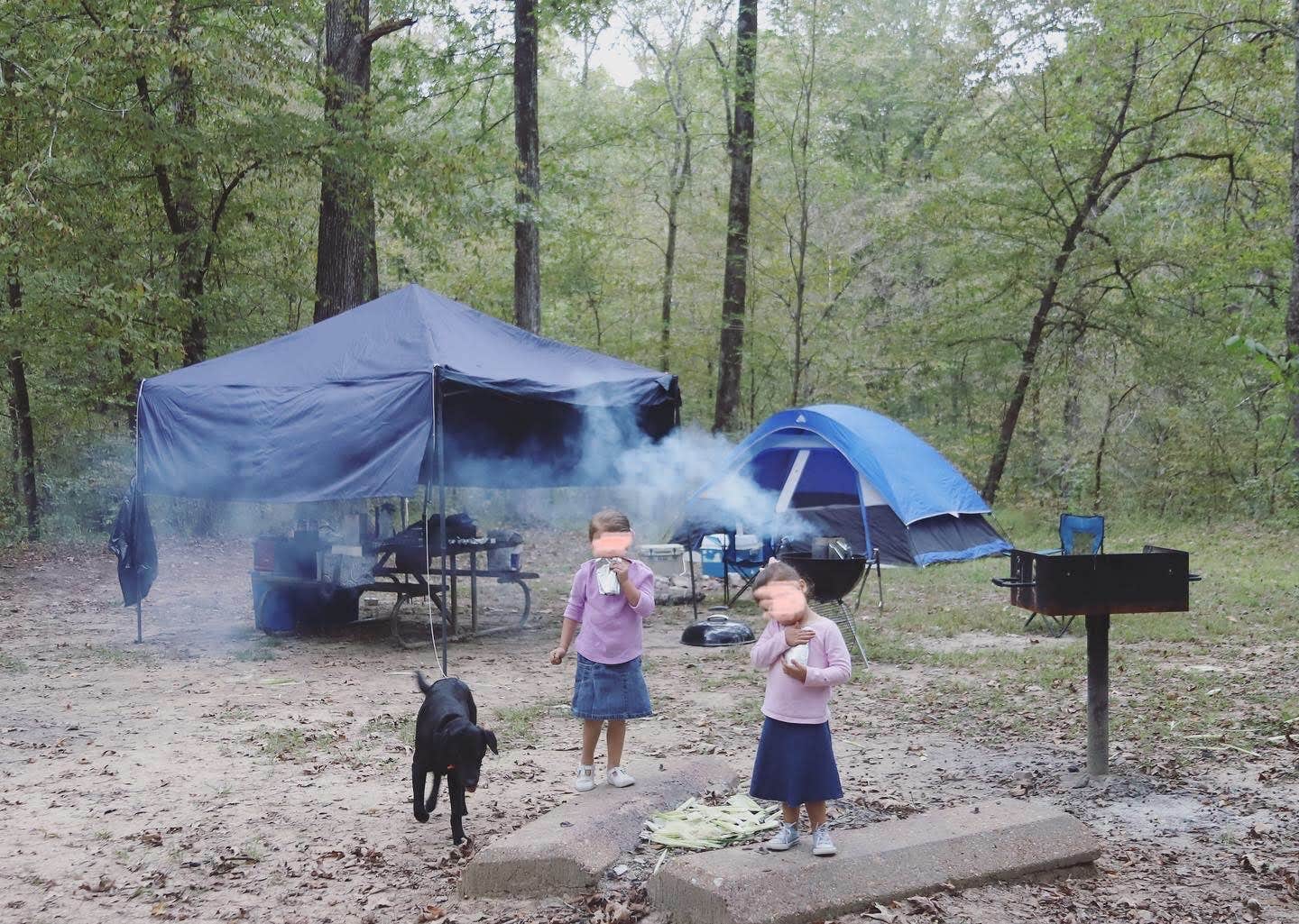 Zack K.'s photo of tent camping at Rocky Springs Campground, Milepost 54.8 — Natchez Trace Parkway near Vicksburg, MS