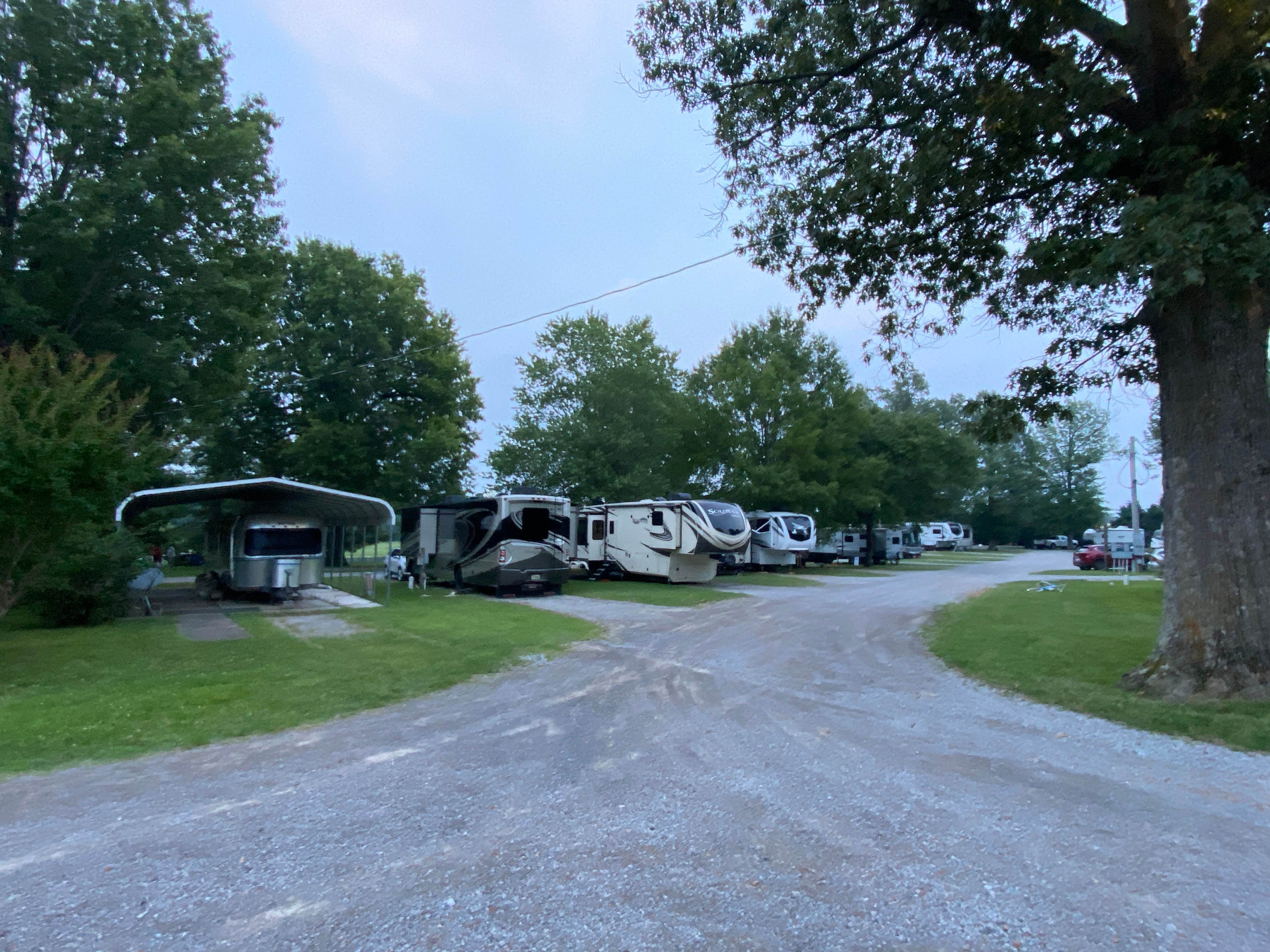 Bea's photo of rv camping at Fern Lake Campground near Simpson, IL